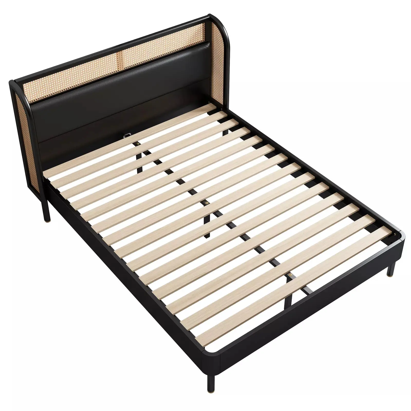 Leia Queen Size Rattan Bed Frame - Image 5