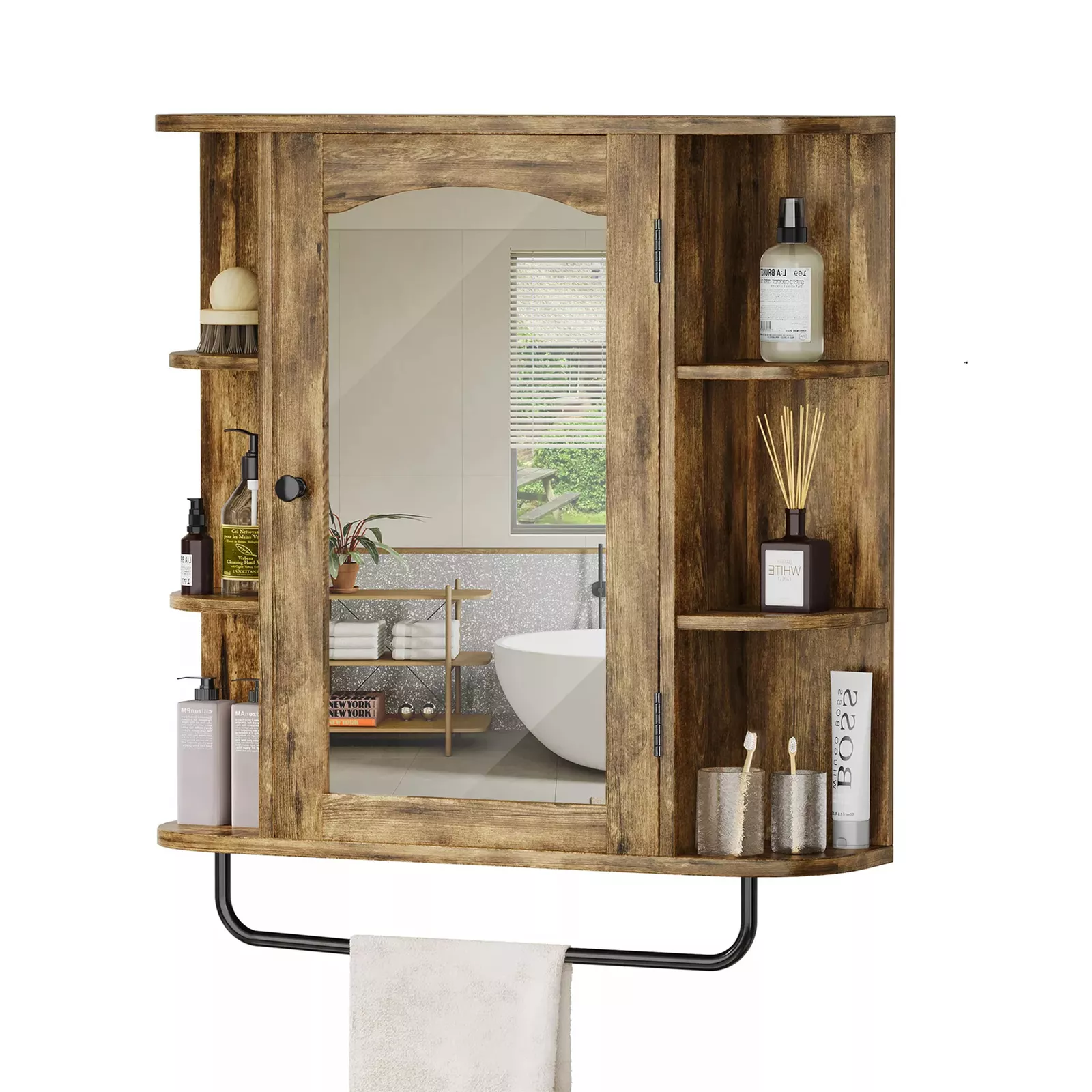 Lena Wall Mounted Bathroom Cabinet - Image 2
