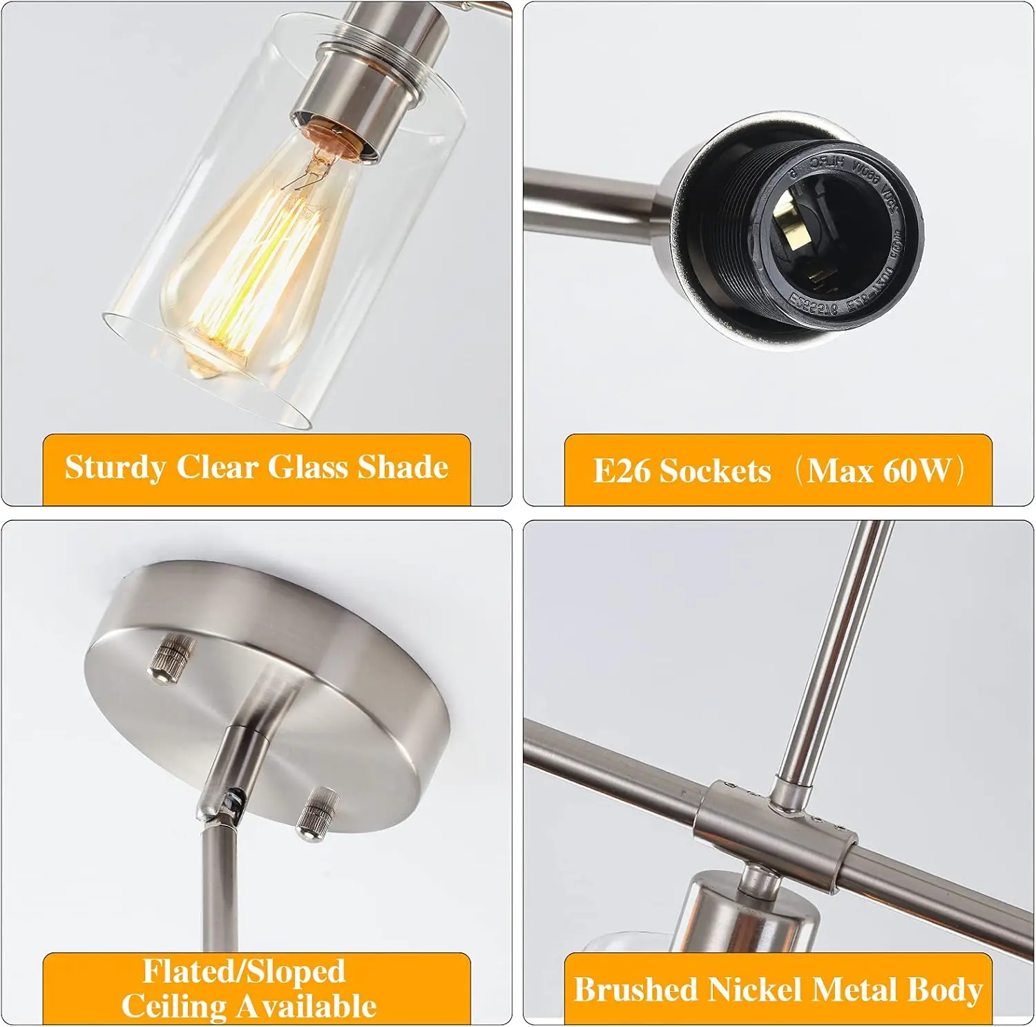 Linear Modern Kitchen Pendant Light - Image 3