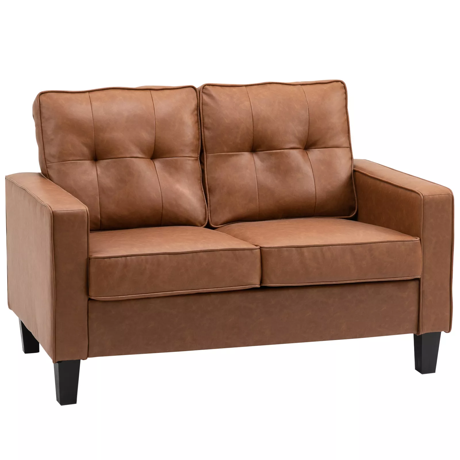 Lloyd Leather Loveseat Sofa - Image 2