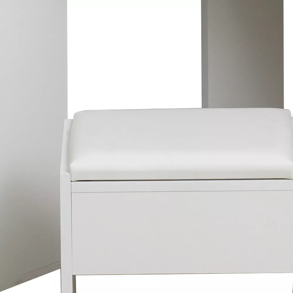 Lloyd Mirrored Vanity Dressing Table With Drawer - Image 3