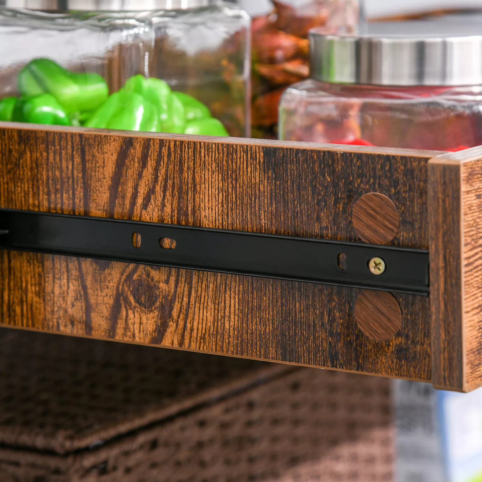 Lozano Portable Kitchen Island Cart - Image 6
