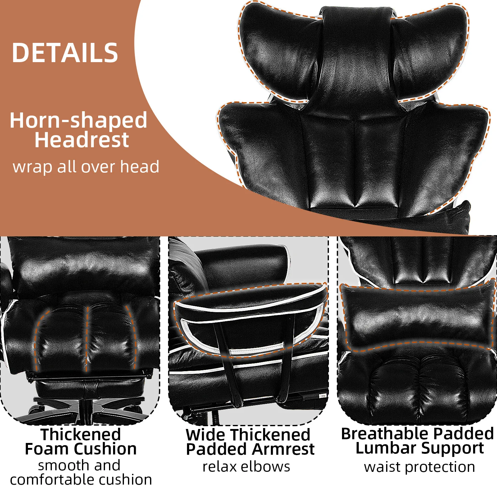 Luke Big & Tall Ergonomic Office Chair - Image 5