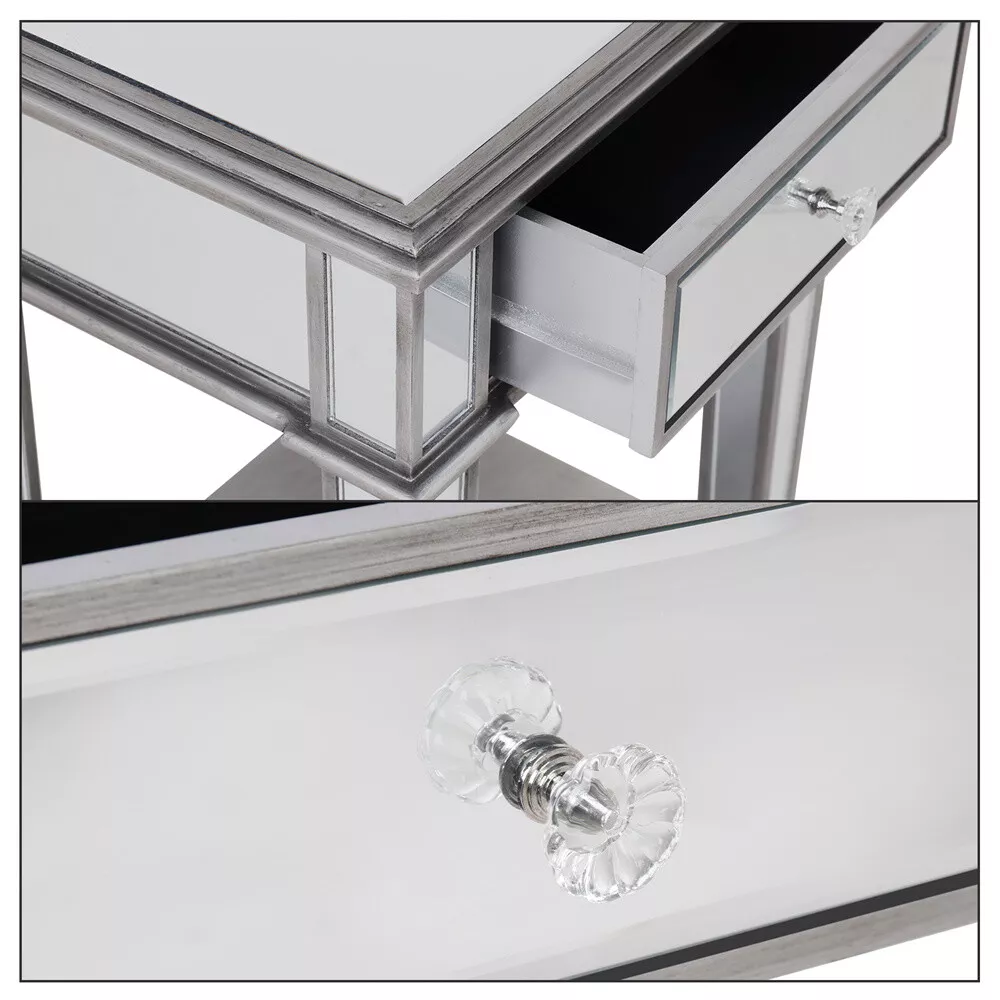 Lynch Mirrored Sofa Side End Table - Image 5