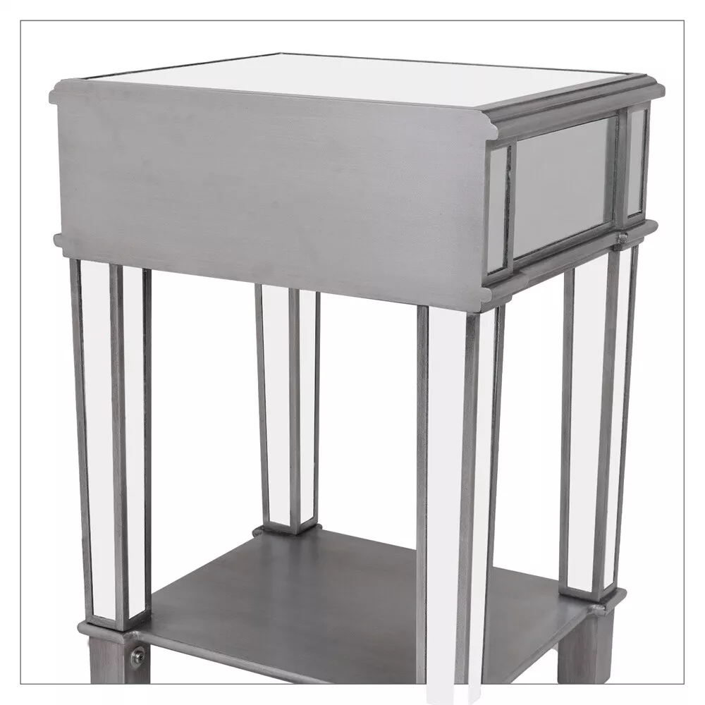 Lynch Mirrored Sofa Side End Table - Image 6