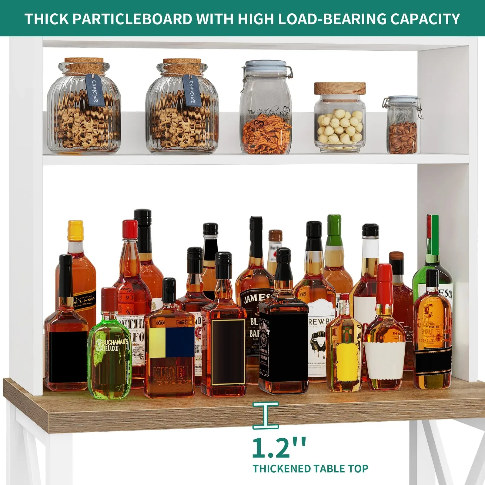 Mari Bakers Rack With Cabinet - Image 5