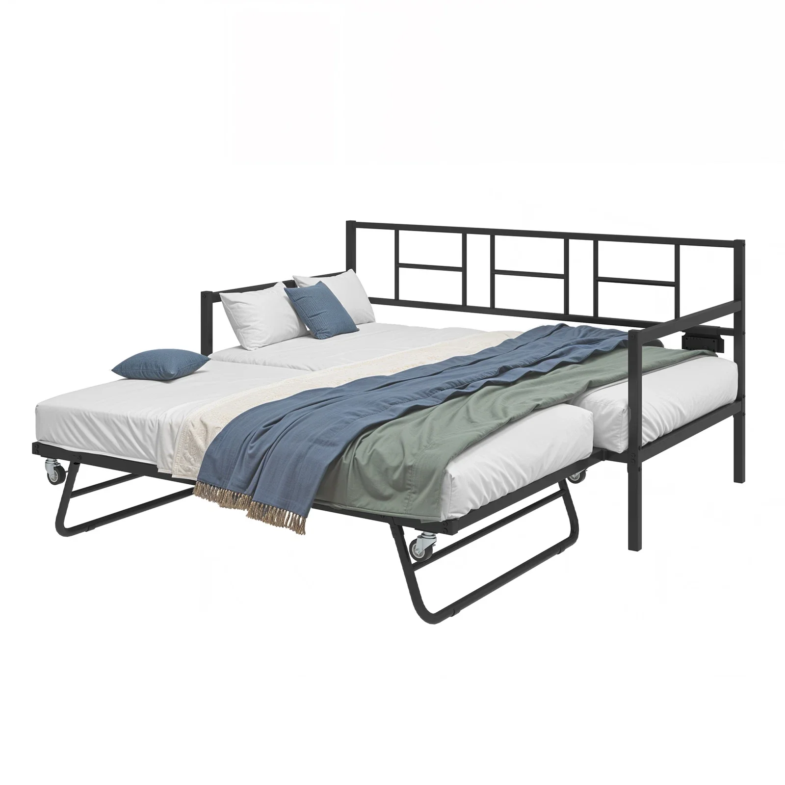 Martin Twin Metal Pop Up Trundle Daybed - Image 2