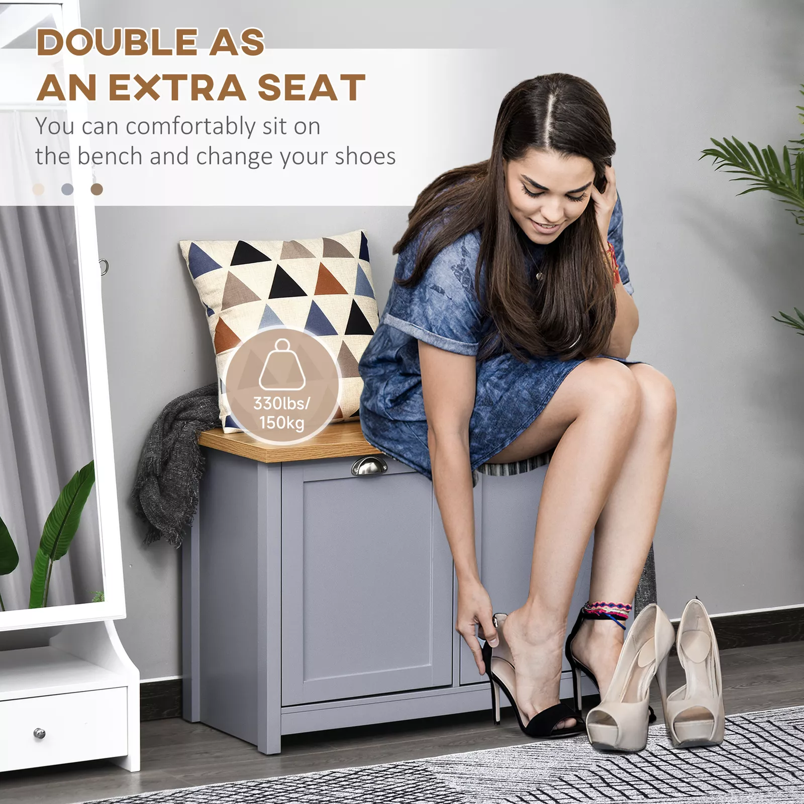 Mason Shoe Storage Cabinet - Image 4