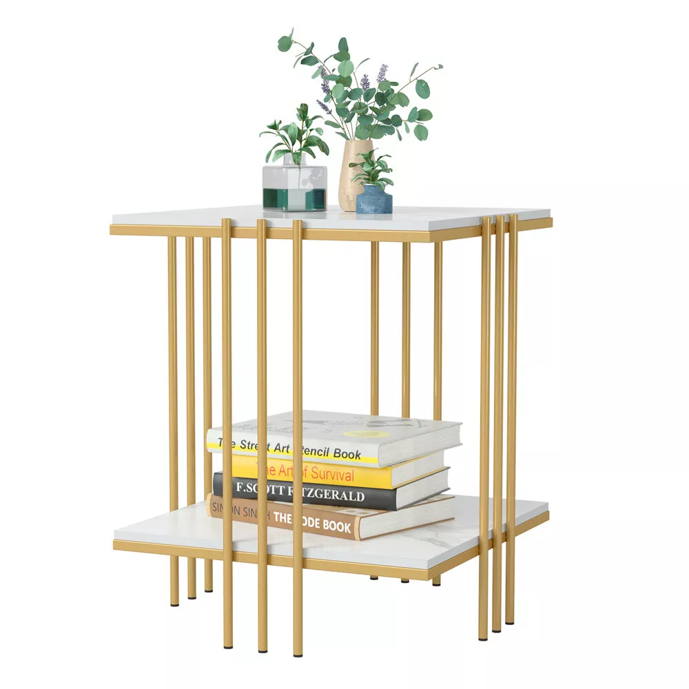 Mata Marble Sofa Side End Table - Image 4