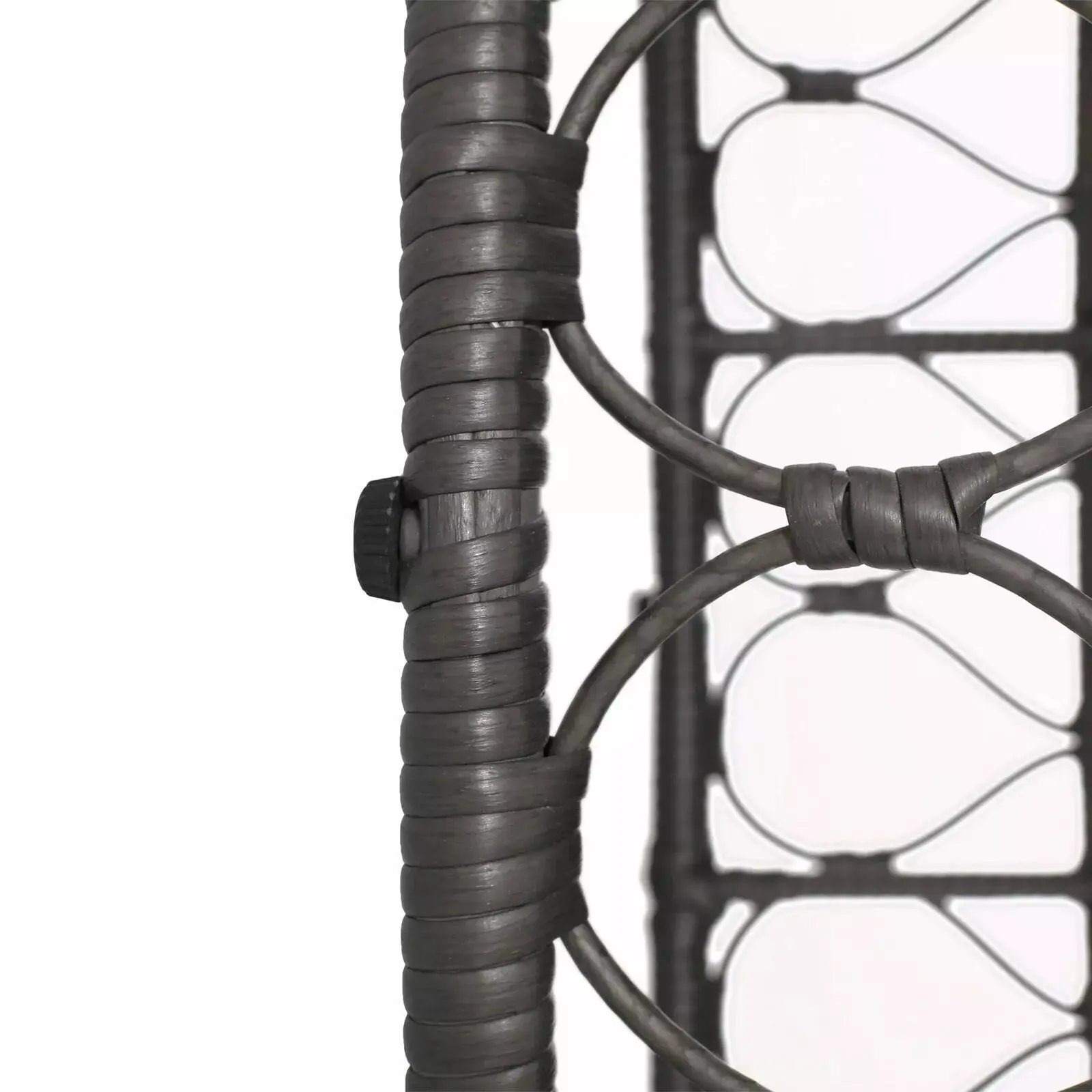 Mayo Wicker Round Rattan Coffee Table - Image 4
