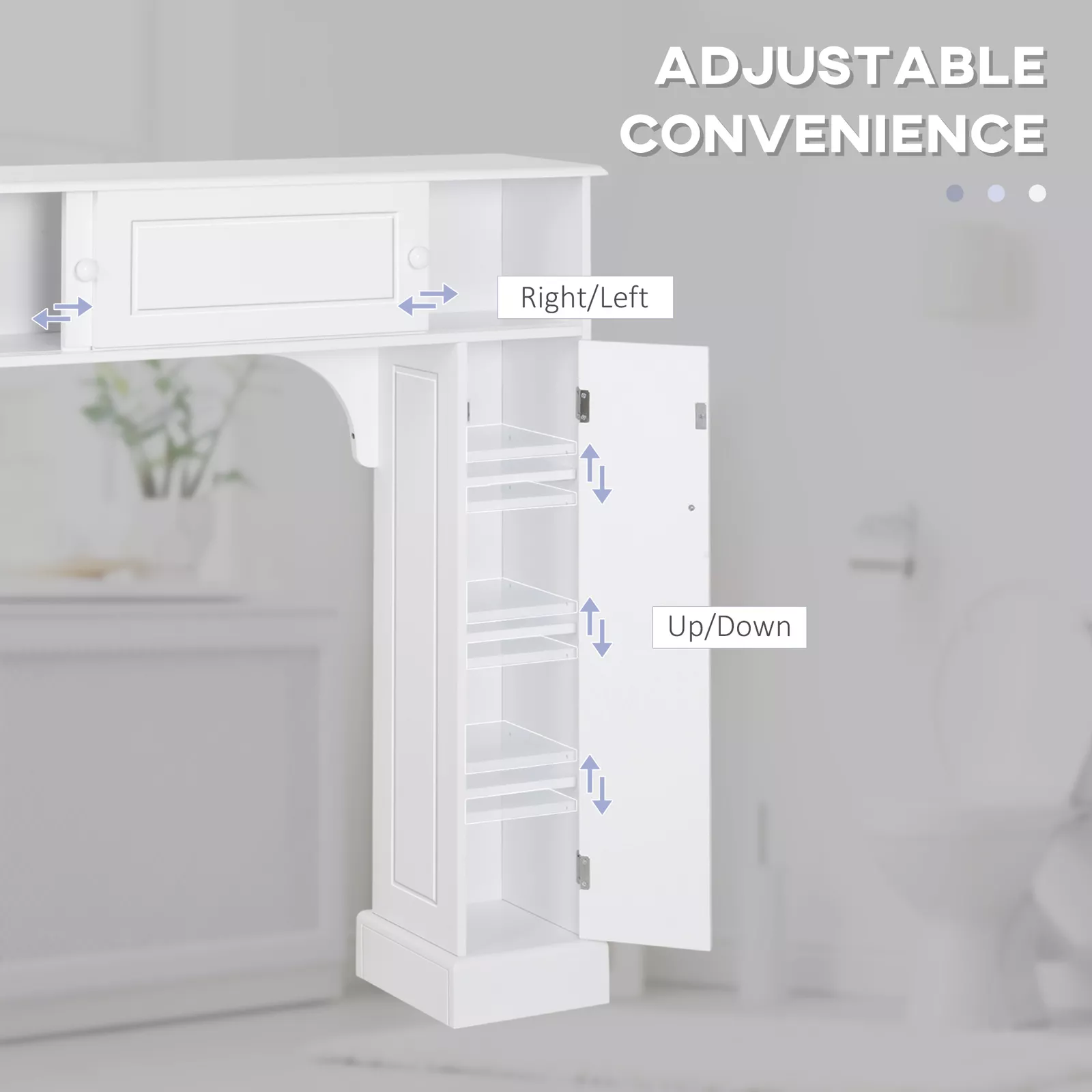 Mccann Over Commode Storage Cabinet - Image 4