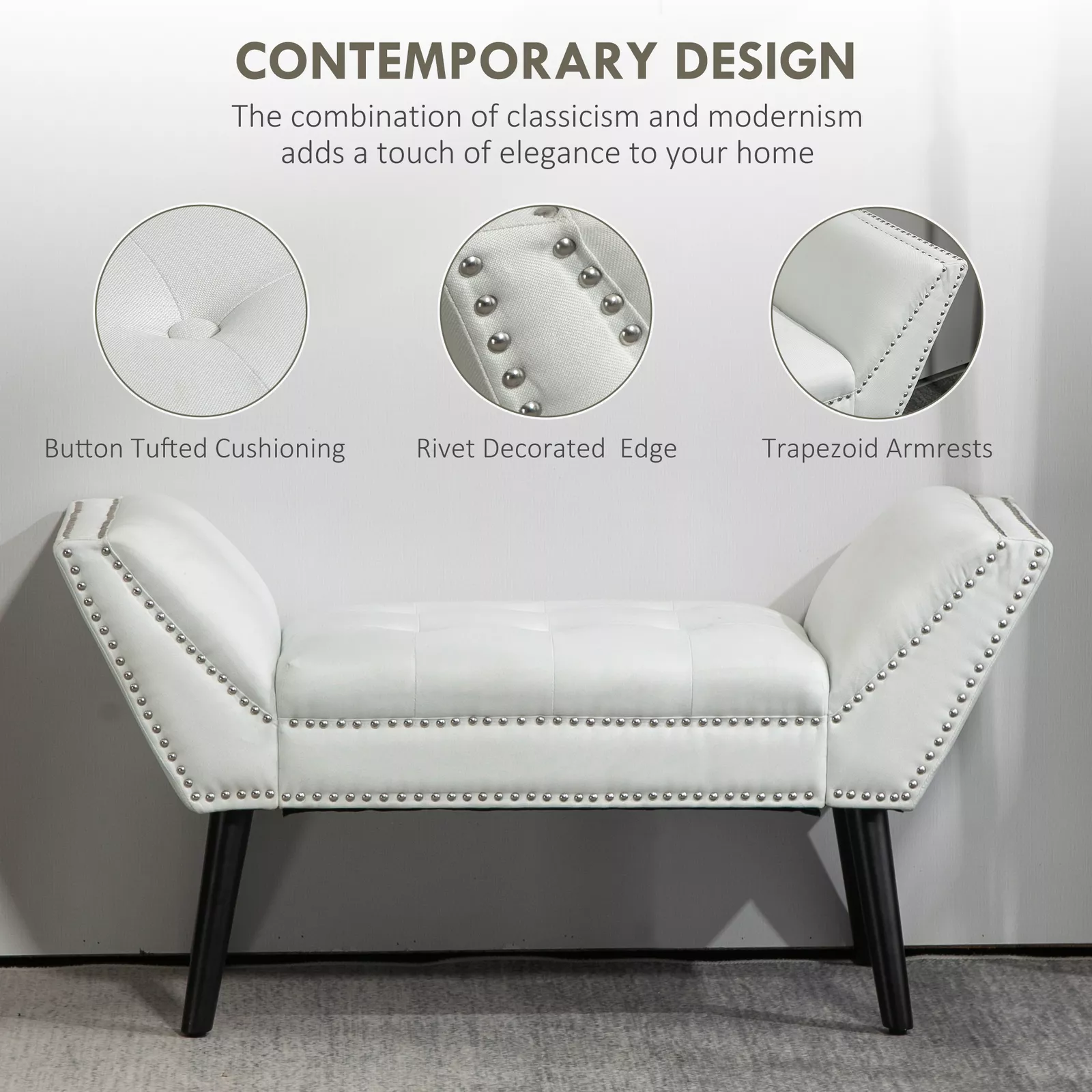 Melody End Bed Bench - Image 3