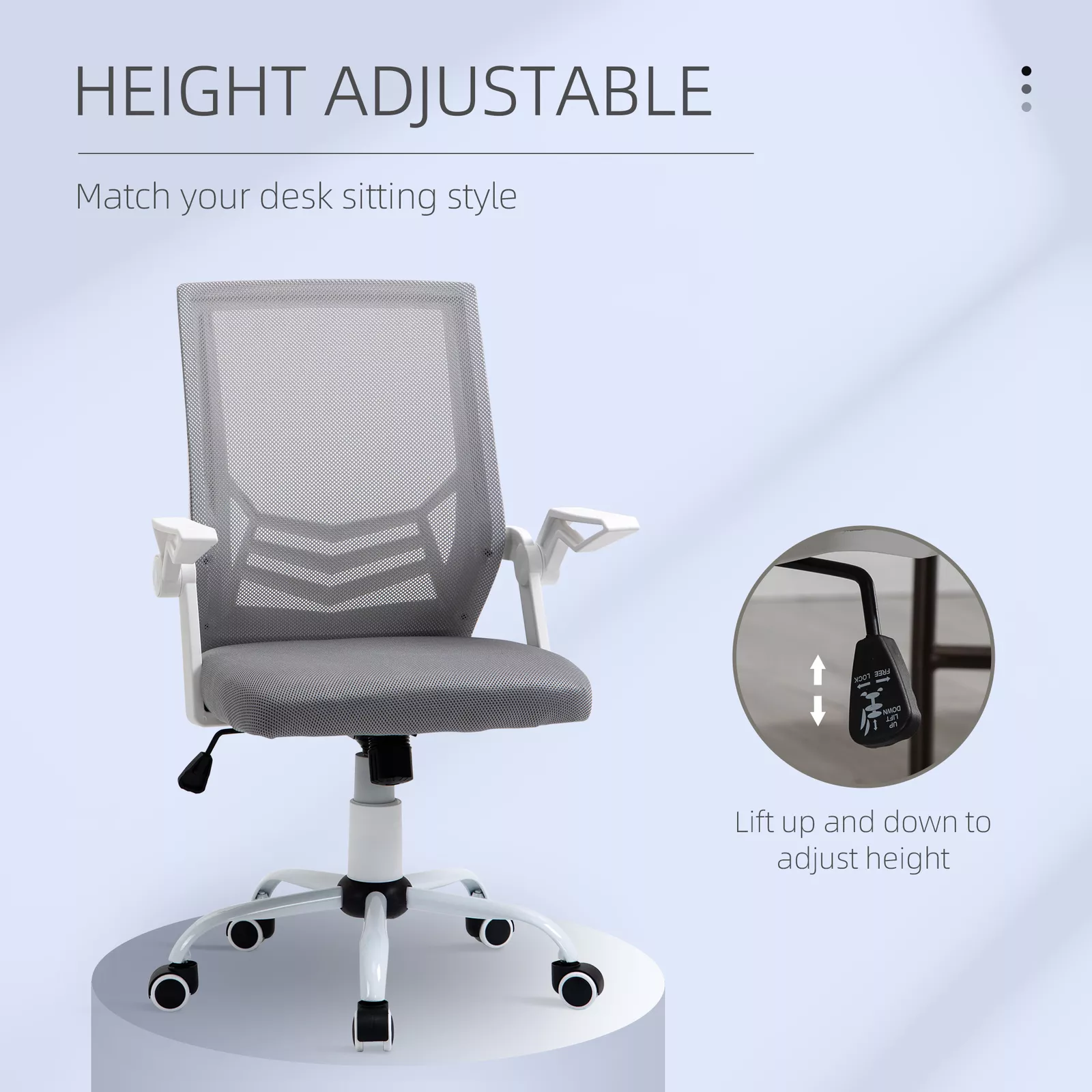 Mesh Home Office Desk Chair - Image 3