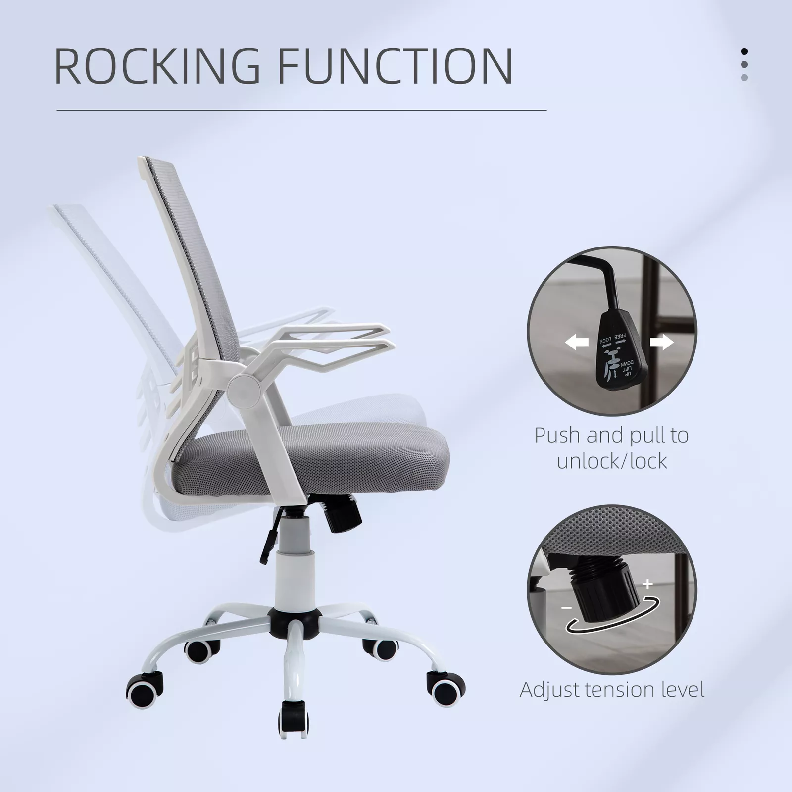 Mesh Home Office Desk Chair - Image 4