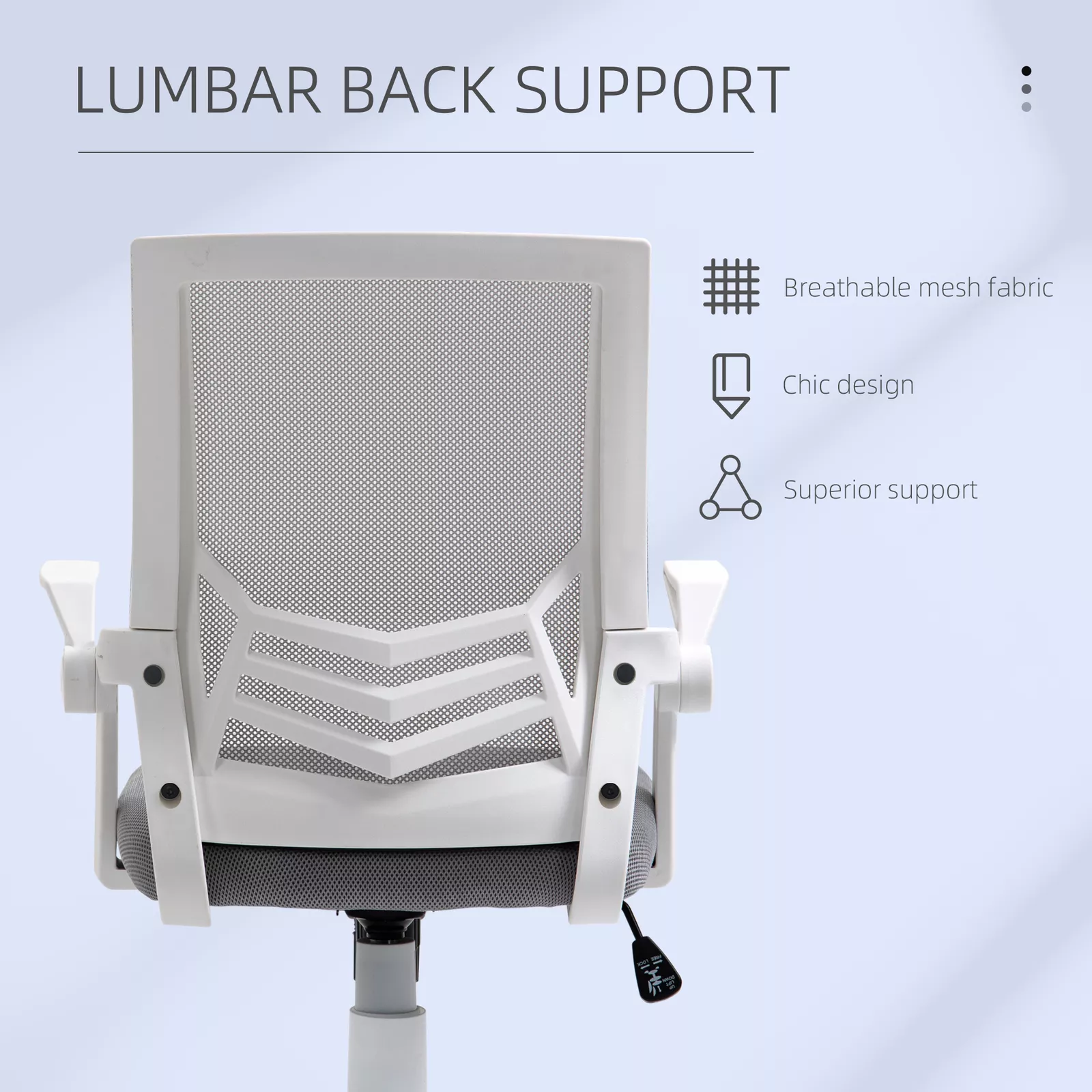 Mesh Home Office Desk Chair - Image 5