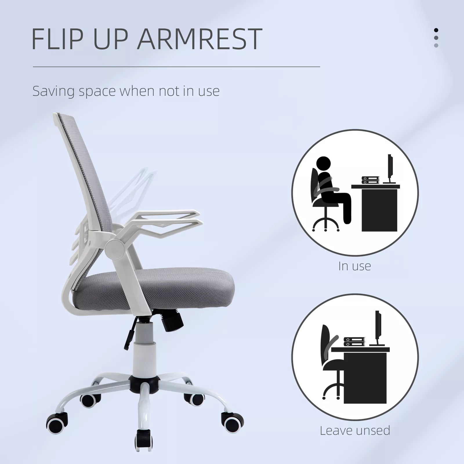 Mesh Home Office Desk Chair - Image 6