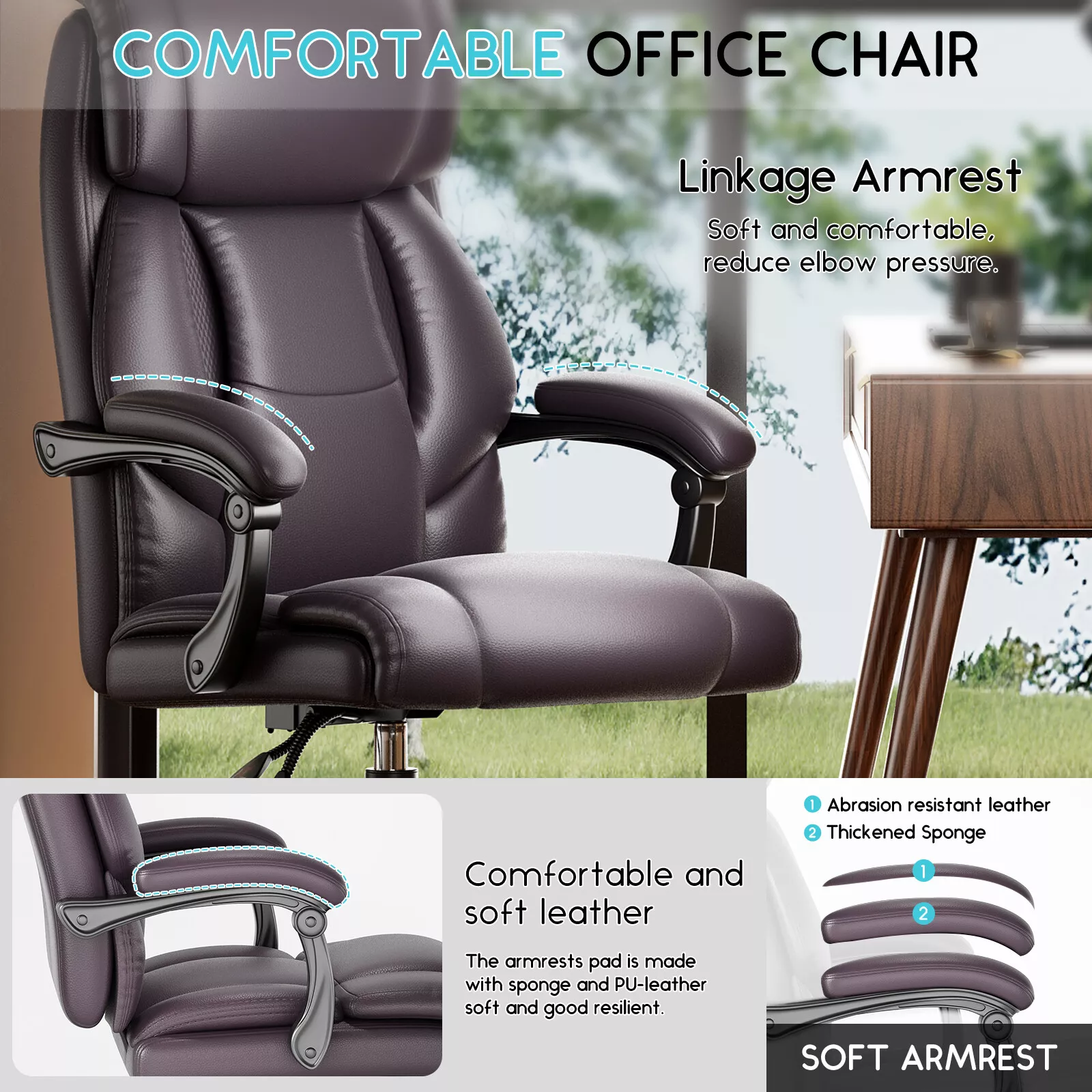Meyers Big & Tall Ergonomic Office Chair - Image 3