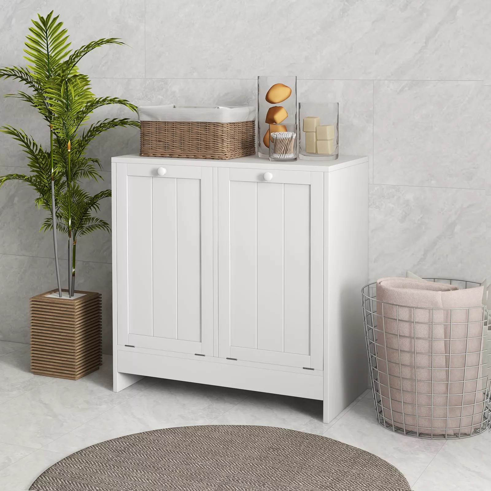 Middleton Tilt Out Laundry Room Cabinet