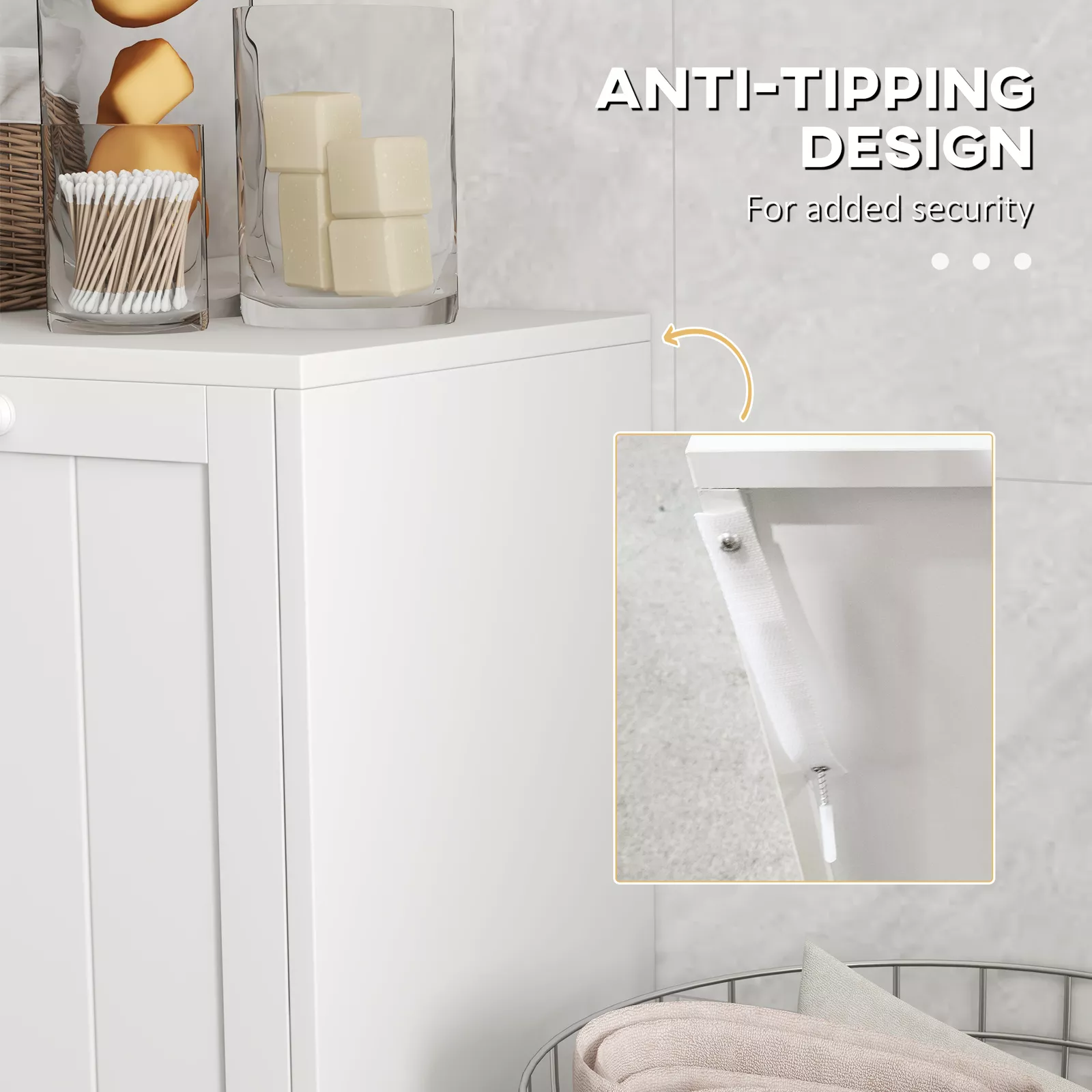 Middleton Tilt Out Laundry Room Cabinet - Image 5
