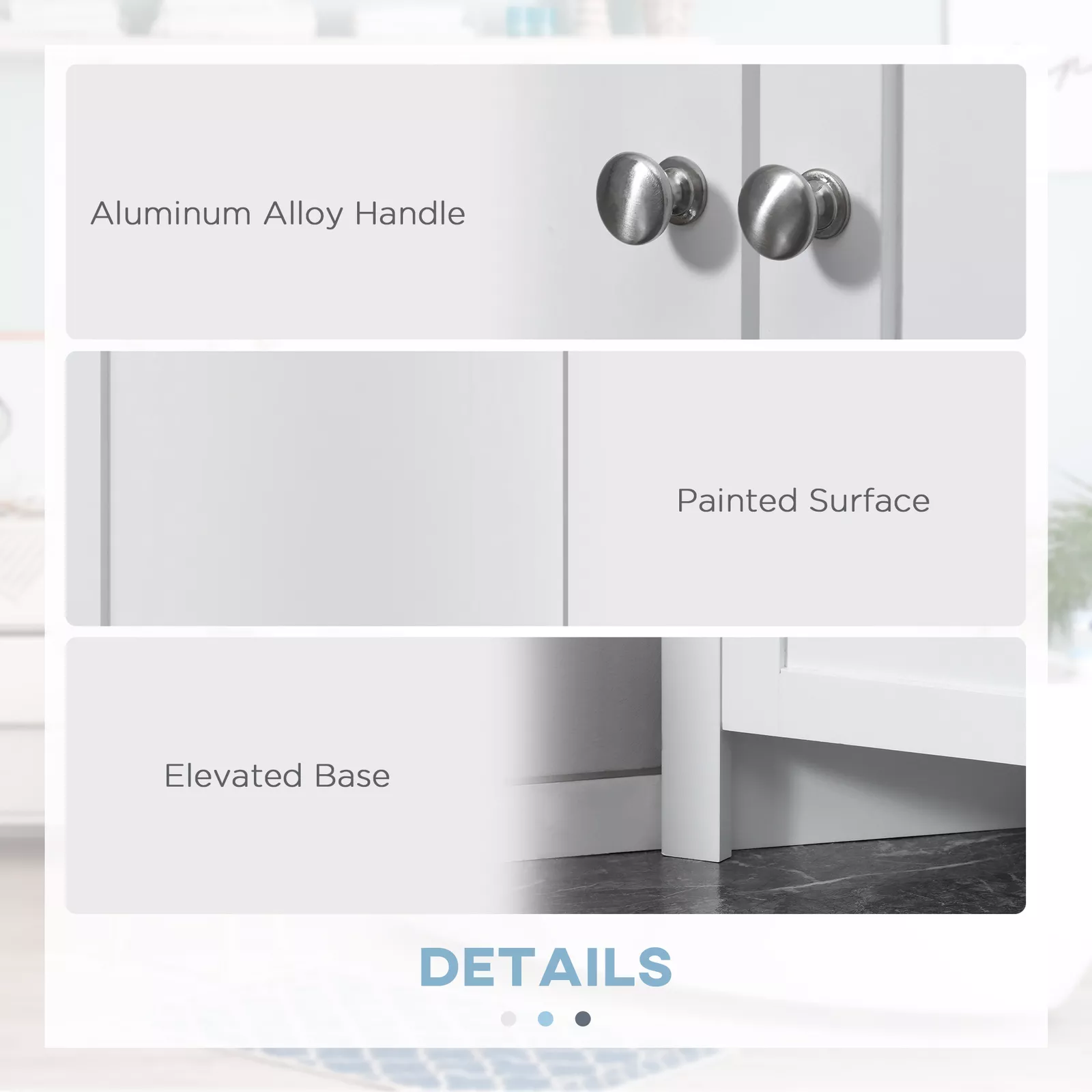Mikayla Corner Freestanding Bathroom Cabinet - Image 7