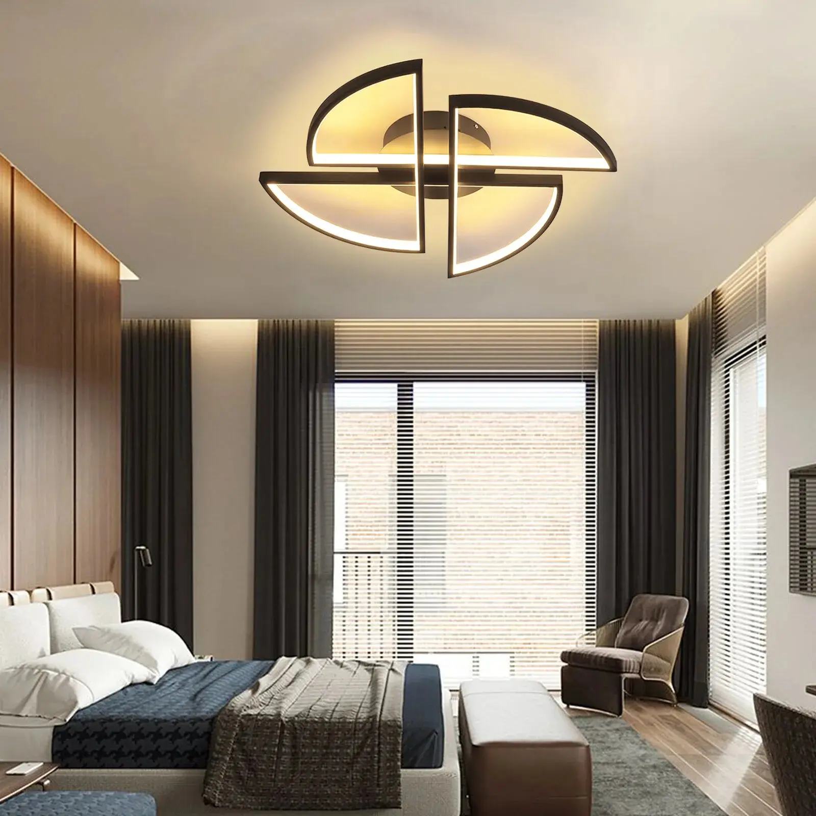 Modern Flush Mount Ceiling Light - Image 2