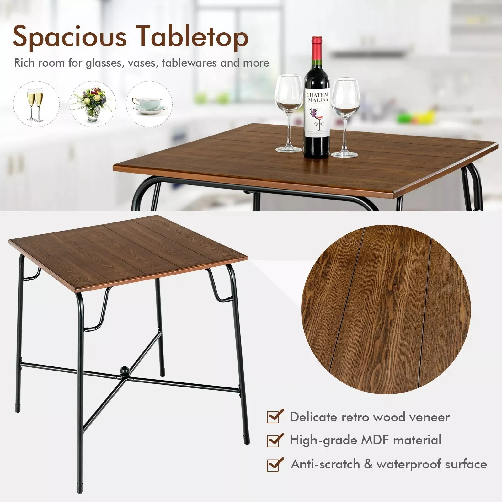 Monroe Counter Height Dining Set - Image 5