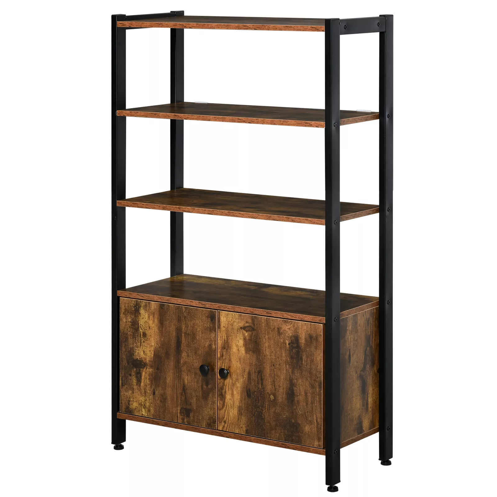 Moreno Industrial Bookcase Bookshelf - Image 3