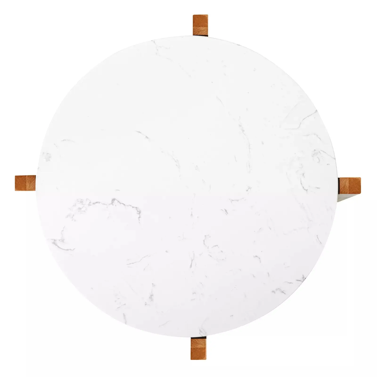 Morse Marble Nightstand Table - Image 3
