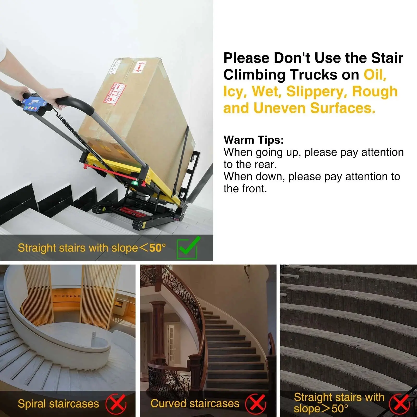Motorized Stair Climbing Hand Trolley - Image 6