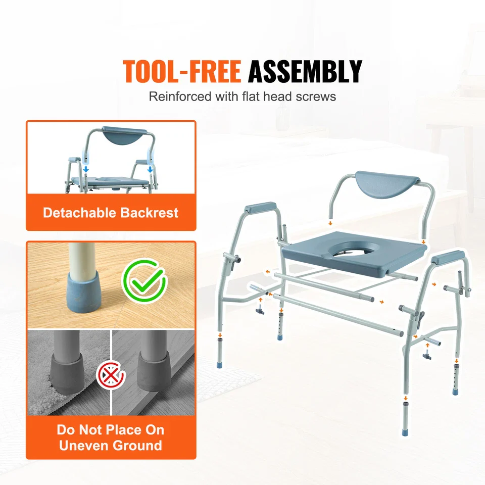 Murray Adult's Bedside Commode Chair - Image 7