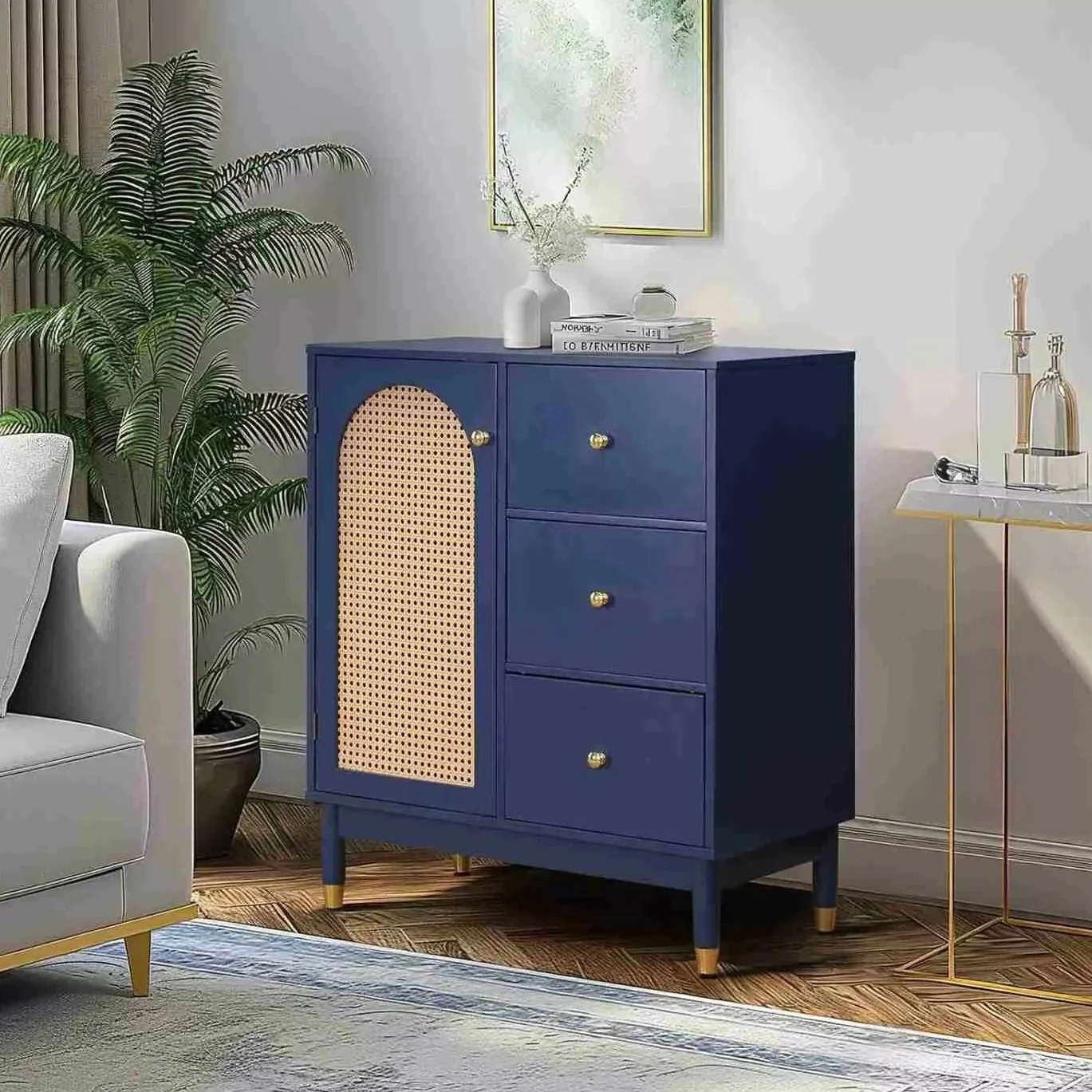 Nadia Rattan Sideboard Buffet Cabinet - Image 2