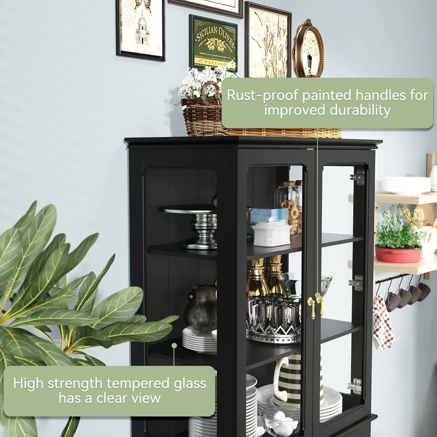Nathan Glass Display Cabinet - Image 6