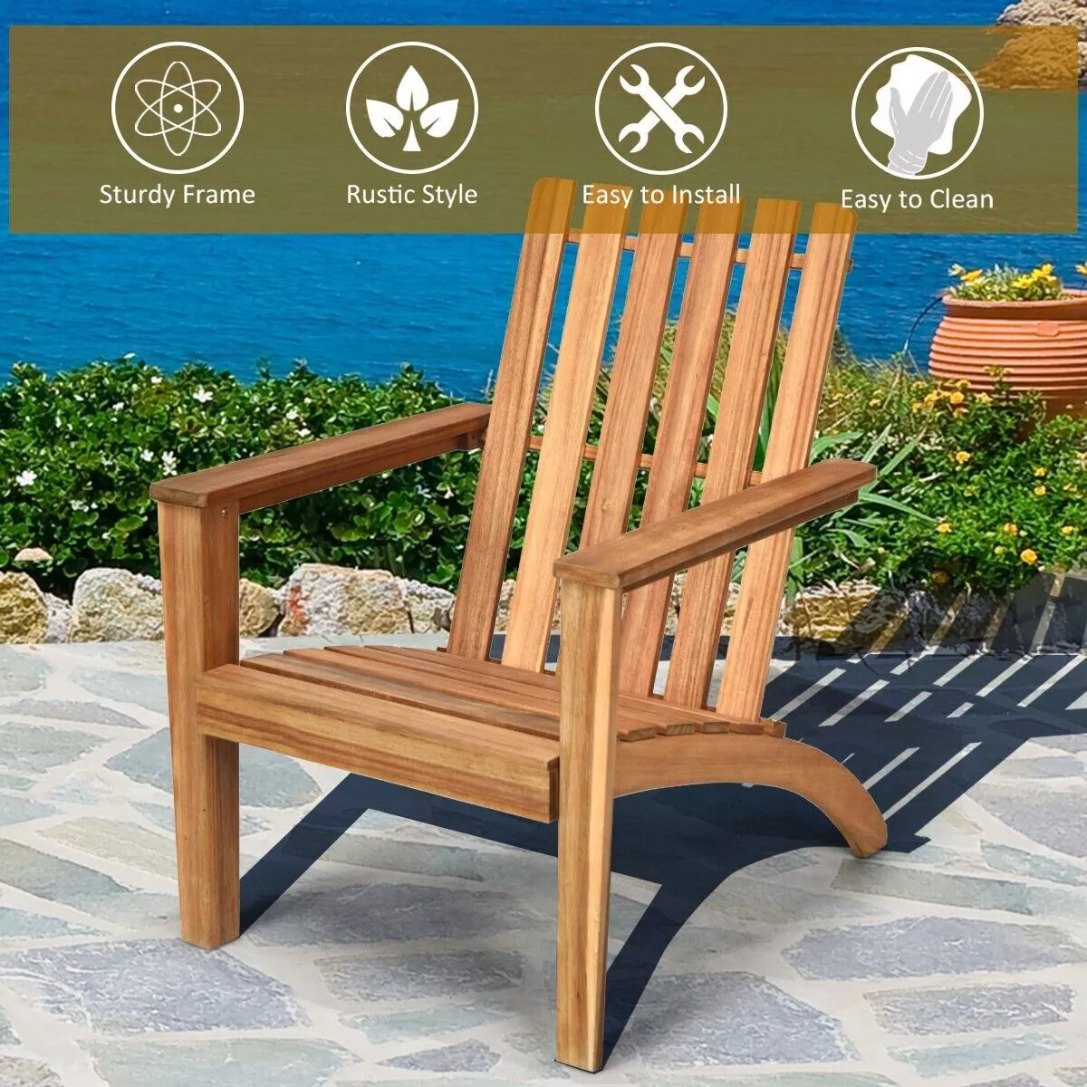 Noor Adirondack Chair - Image 3