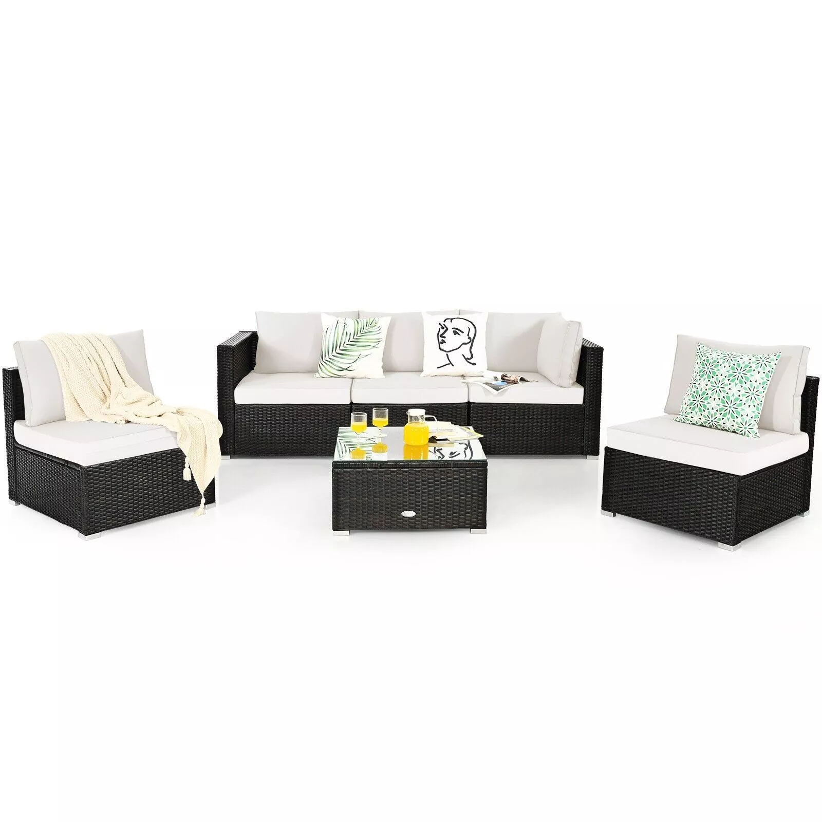 Osborn Outdoor Garden Corner Couch Set - Image 2
