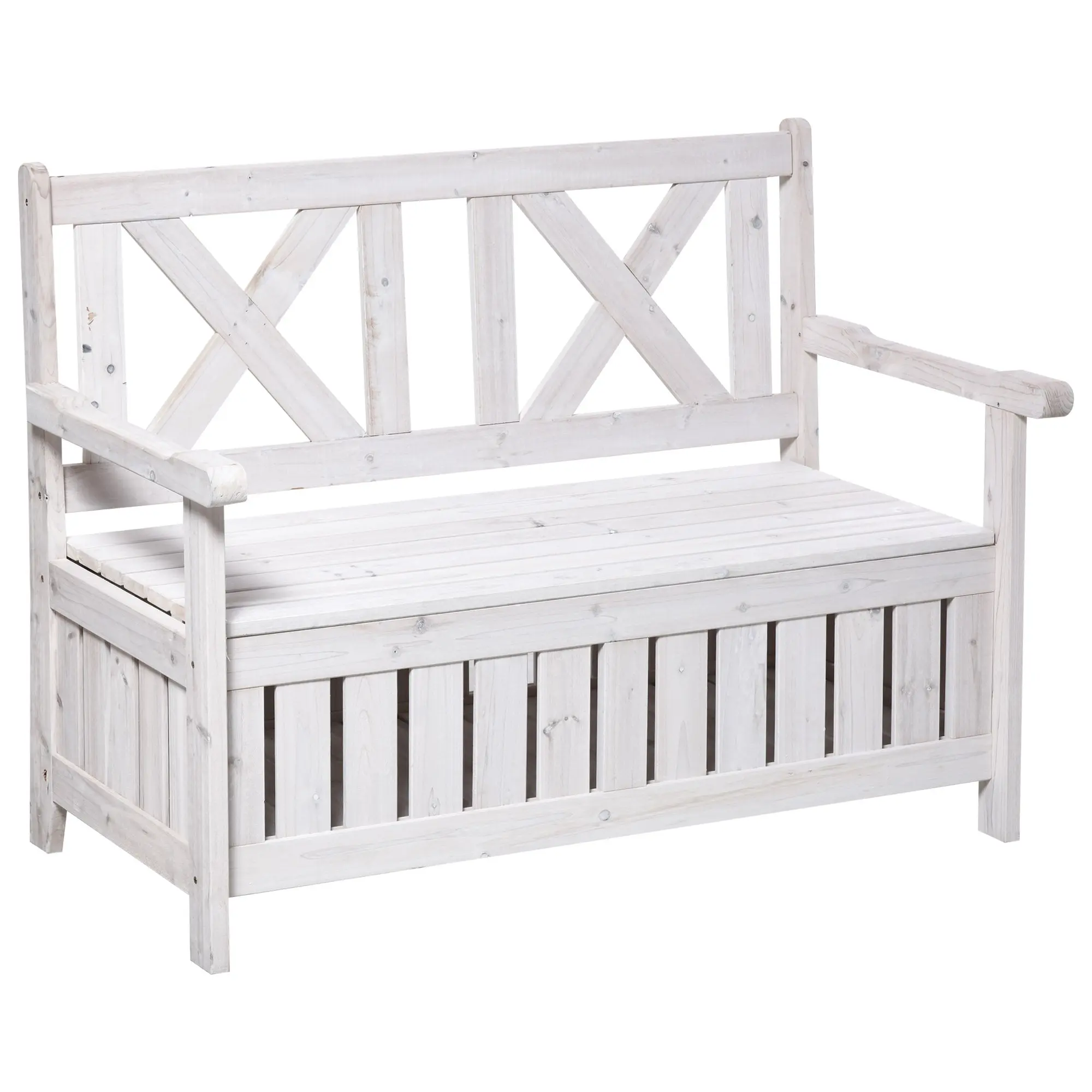 Outdoor Patio Storage Deck Box Bench - Image 2