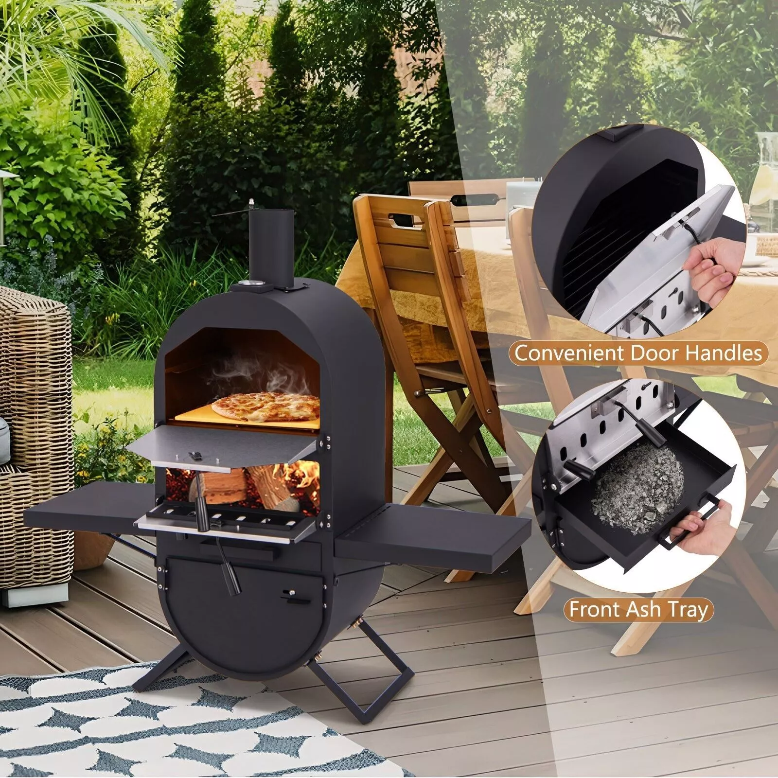 Outdoor Wood Fired Pizza Oven - Image 3