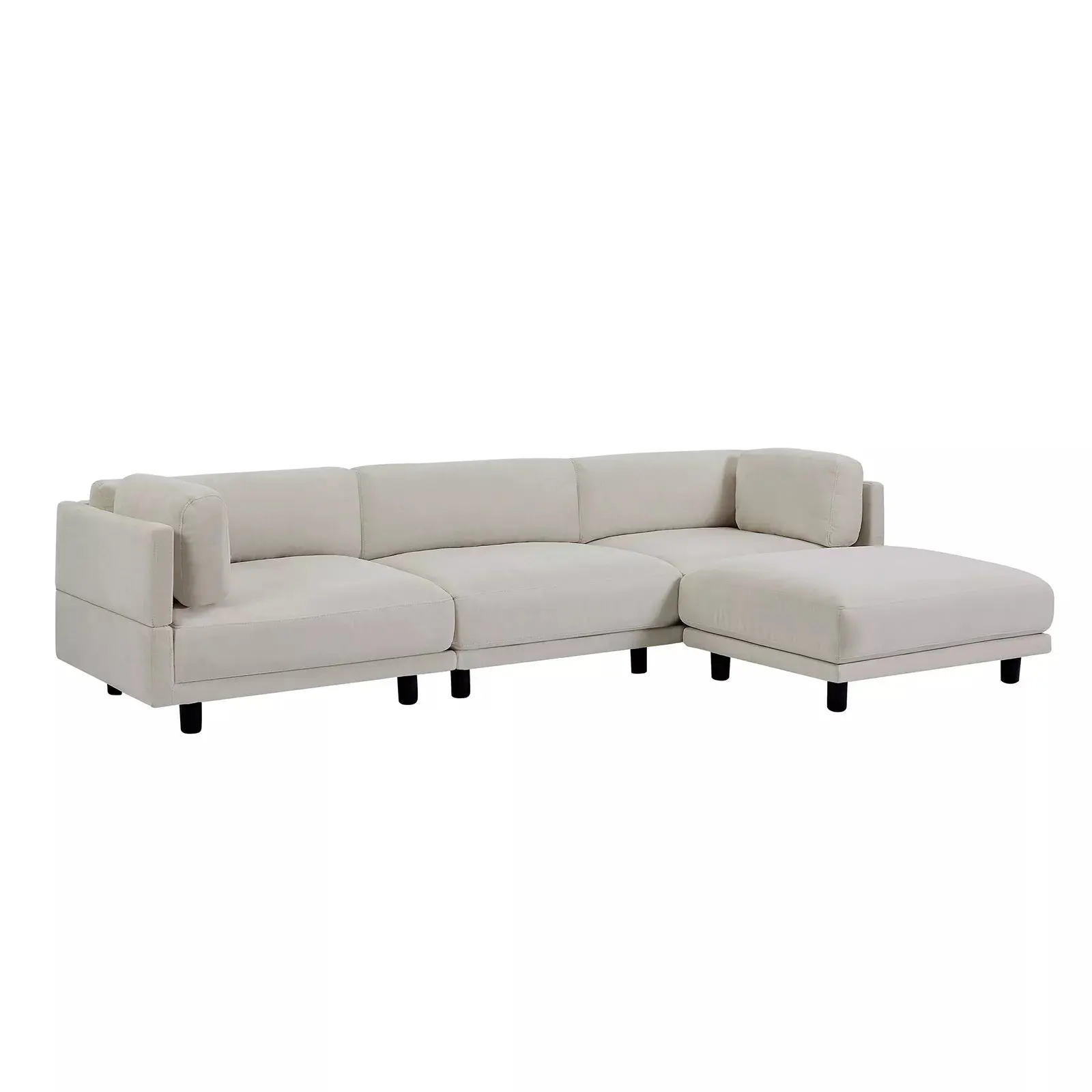 Oversized Modular L Shaped Sectional Couch - Image 5