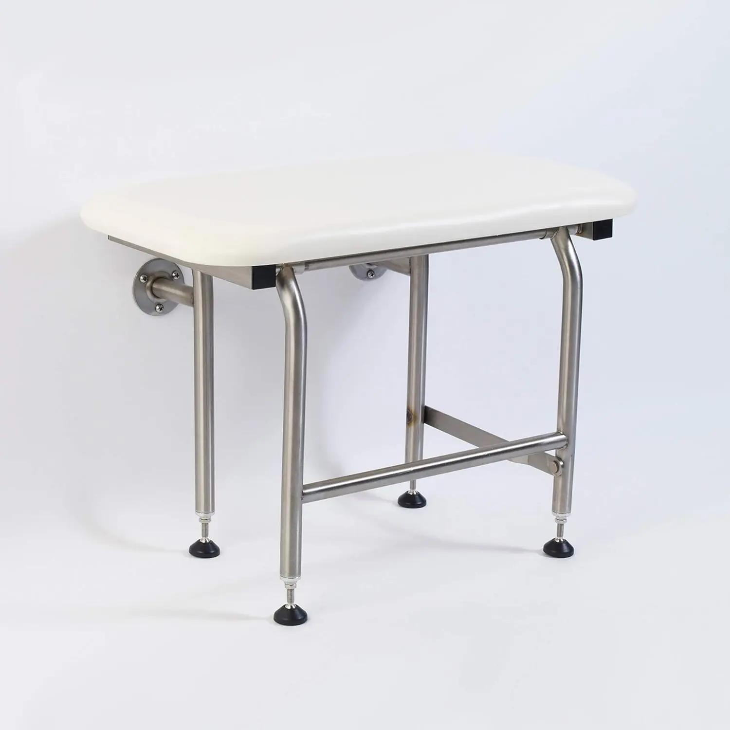Padded Wall Mounted Folding Shower Seat