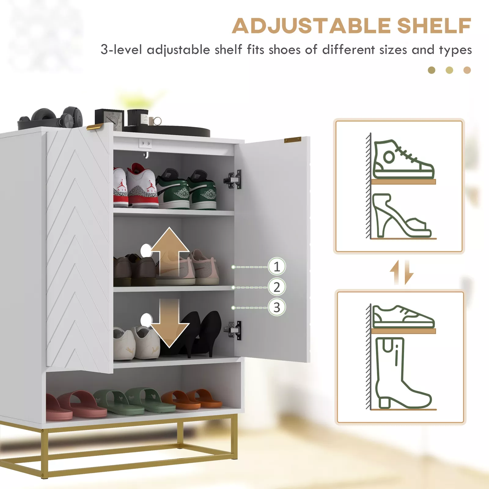 Ponce Shoe Storage Cabinet - Image 3