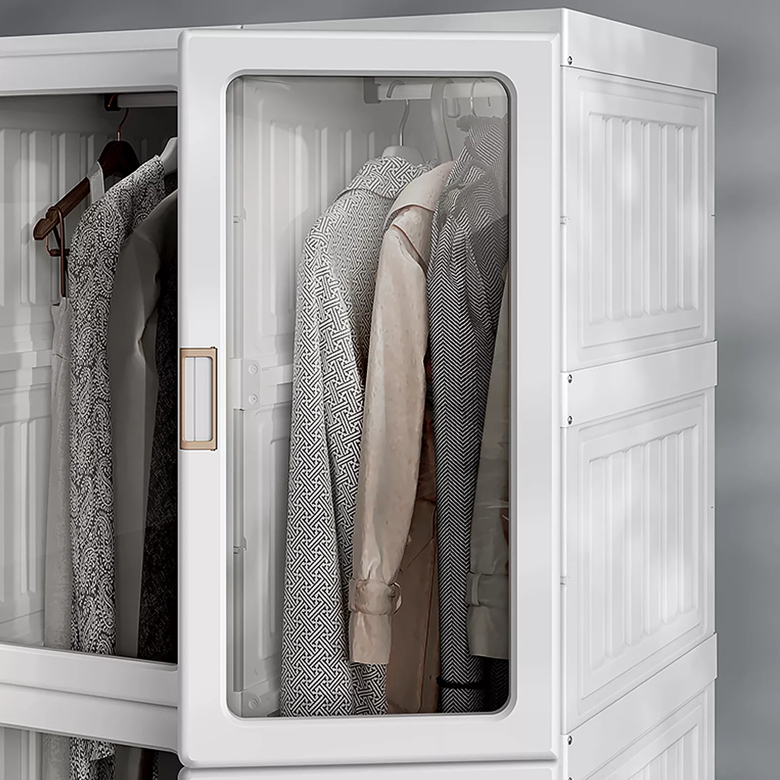 Portable Armoire Wardrobe Closet - Image 7