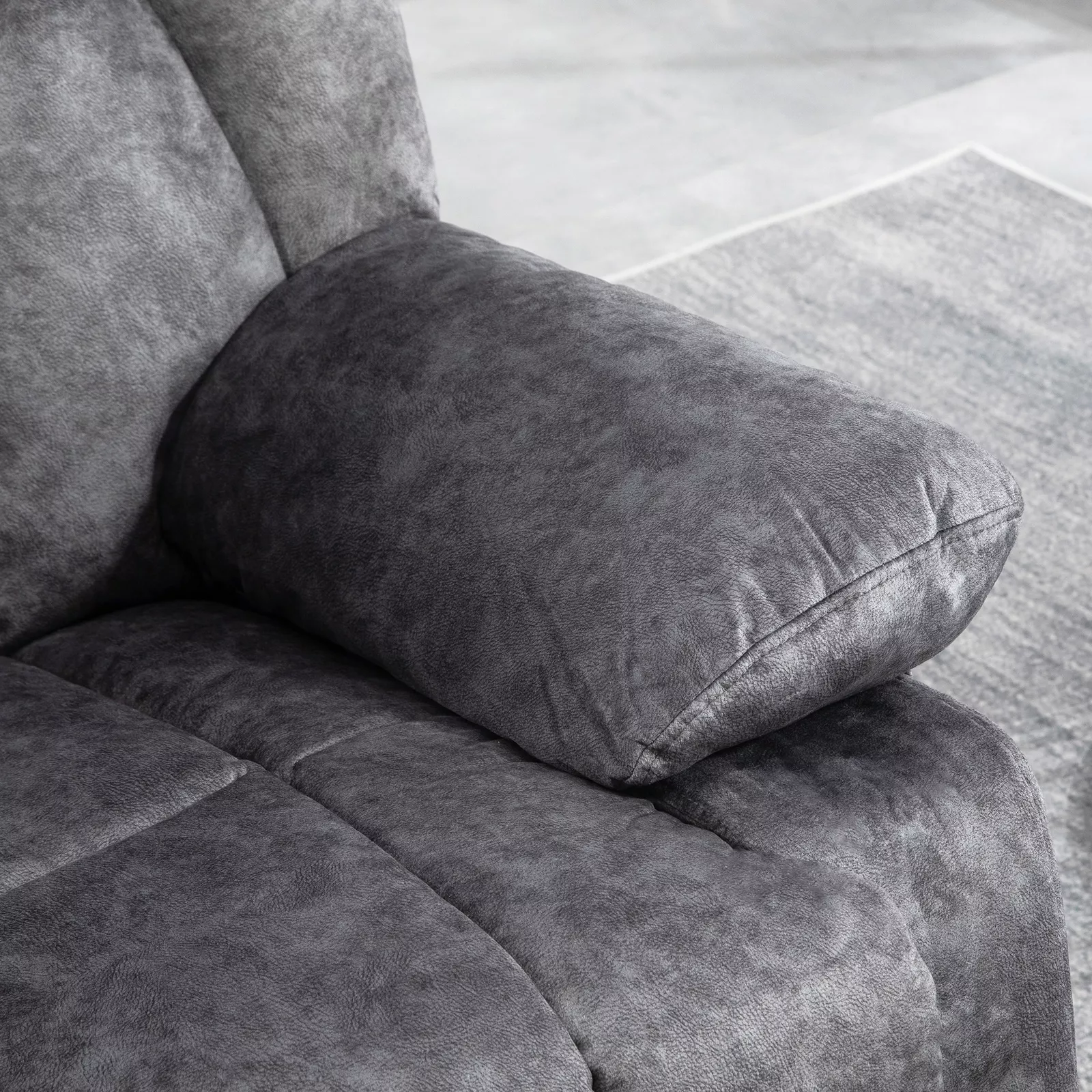 Pugh Oversized Wide Recliner Chair - Image 4