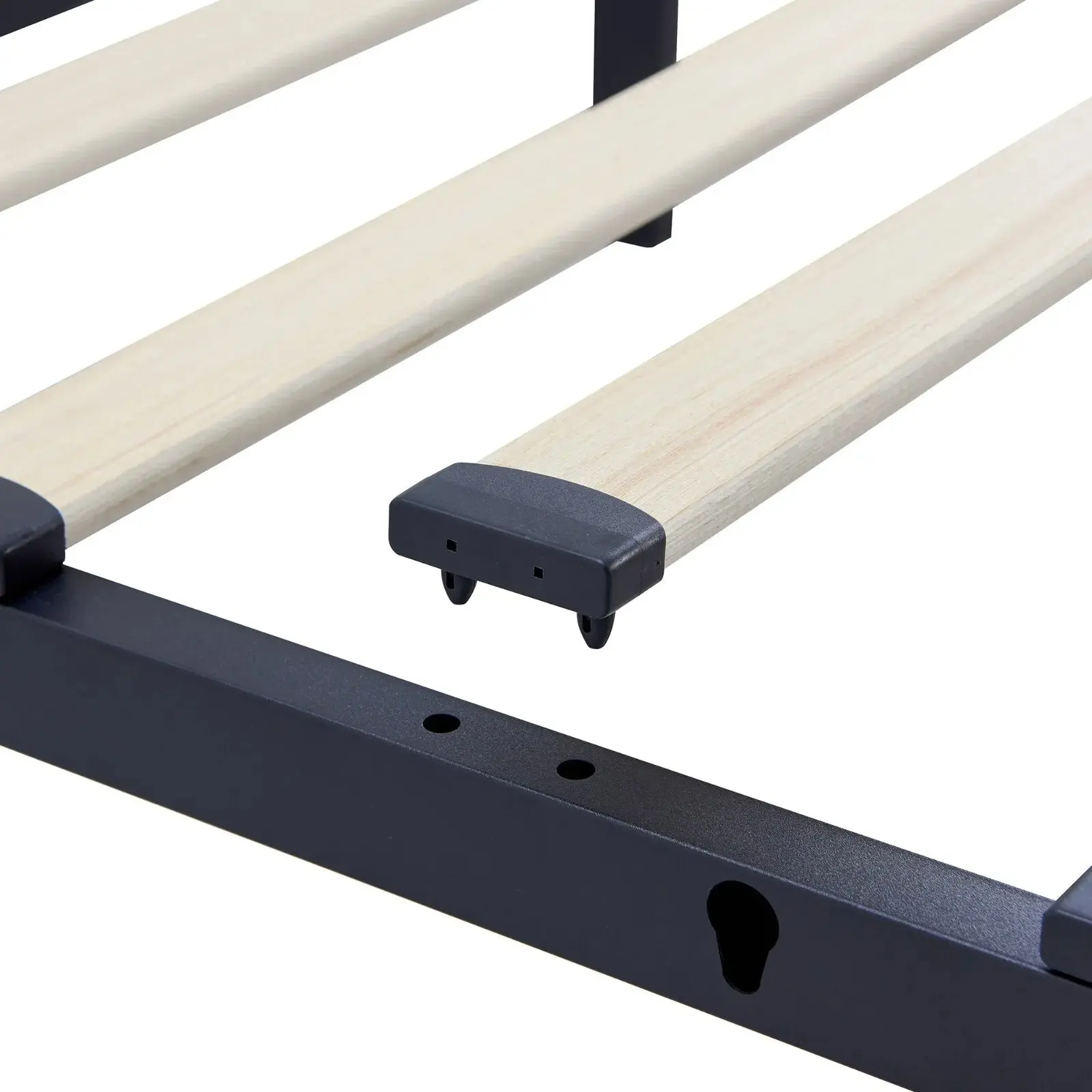 Queen Fabric Plateform Bed Frame With Storage - Image 8