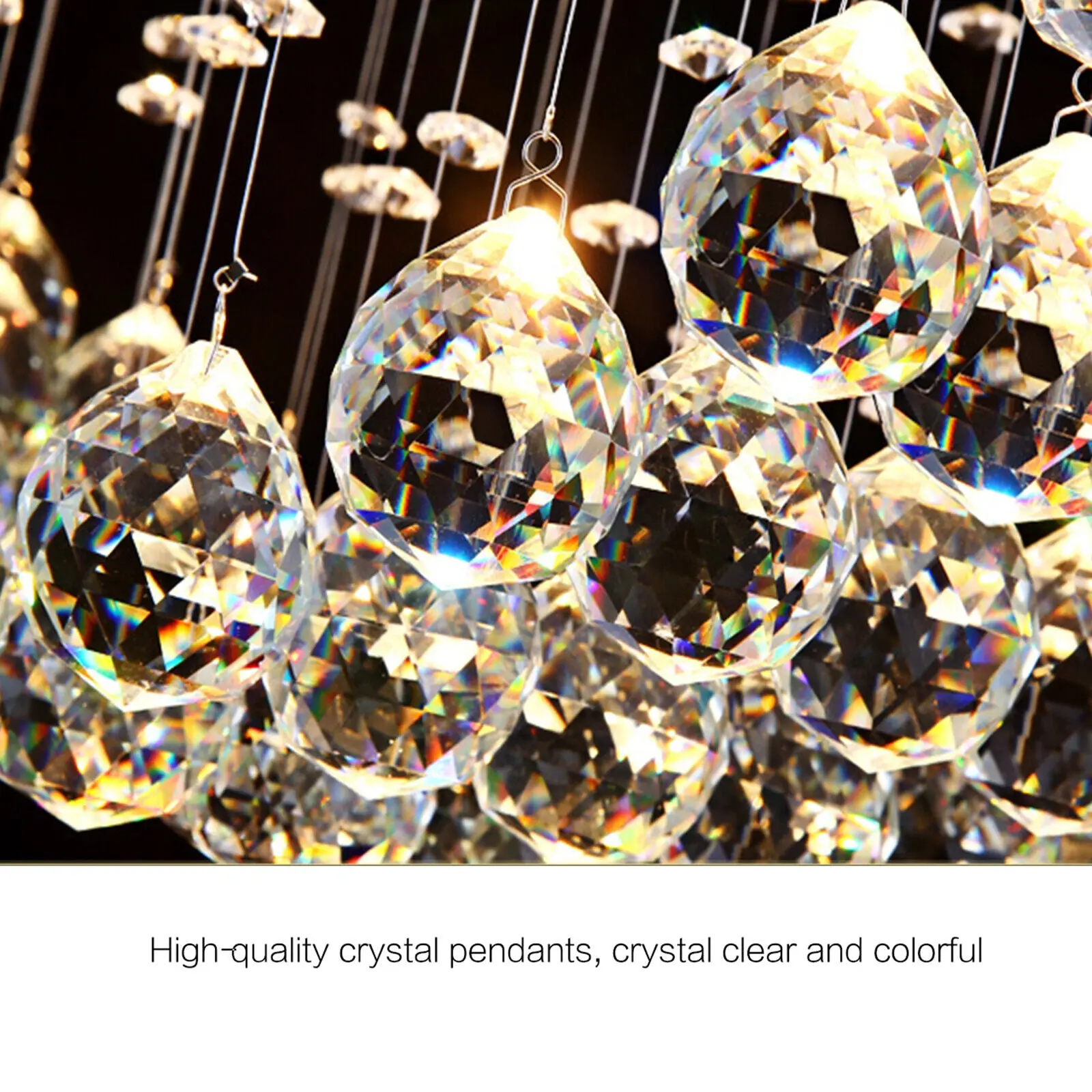 Raindrop Crystal Dining Room Chandelier - Image 3