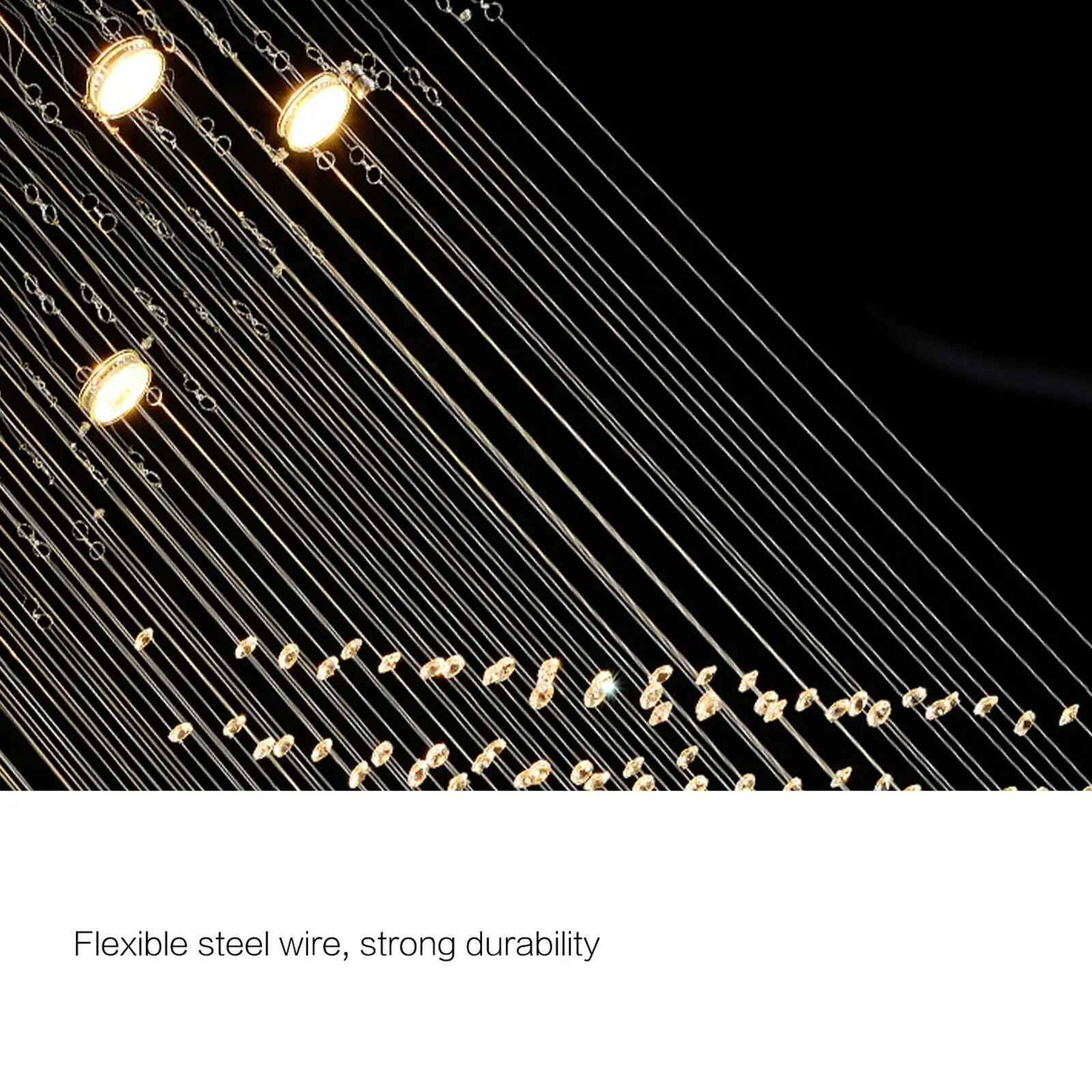 Raindrop Crystal Dining Room Chandelier - Image 4