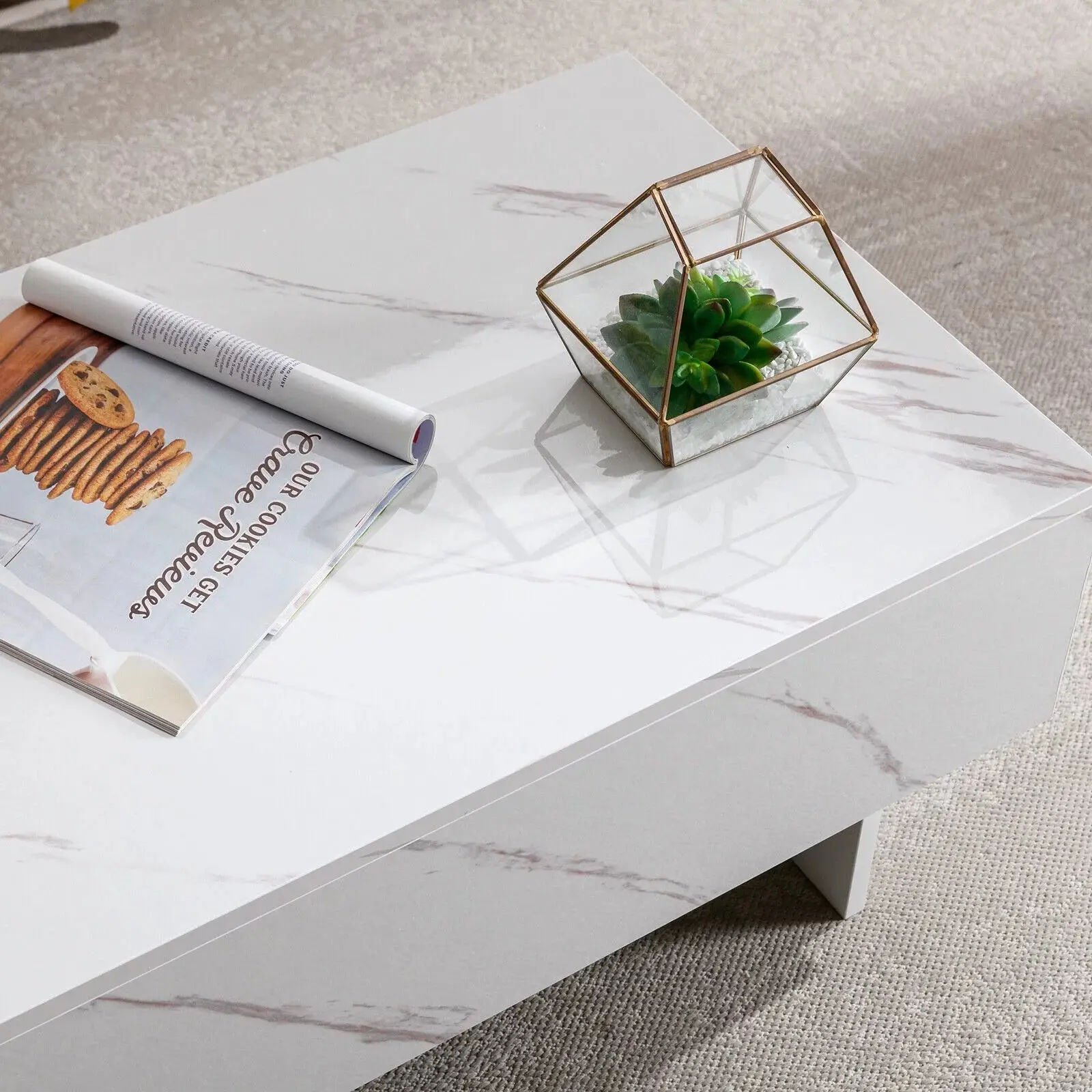 Rajan Marble Coffee Table - Image 3