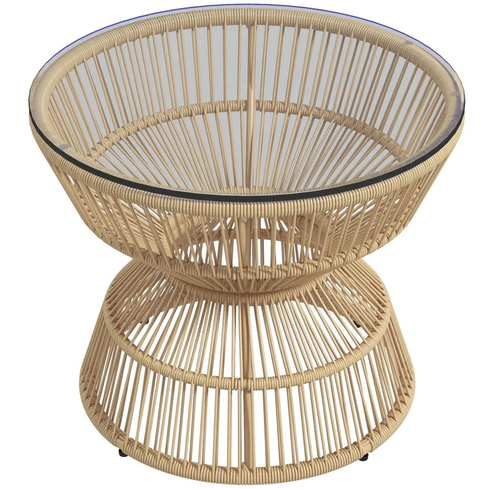 Rajan Rattan Outdoor Coffee Table - Image 2