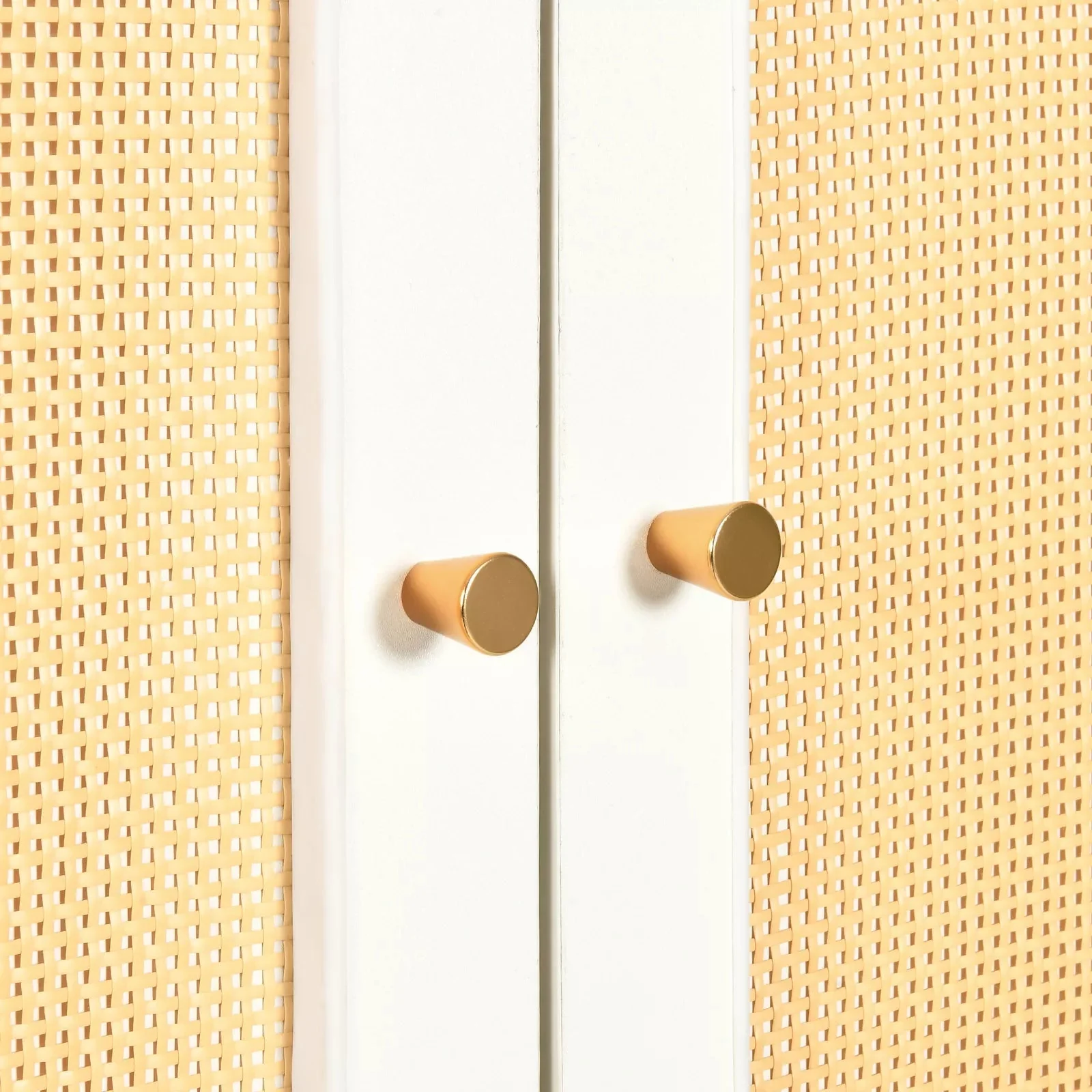 Rattan Armoire Wardrobe Closet - Image 9