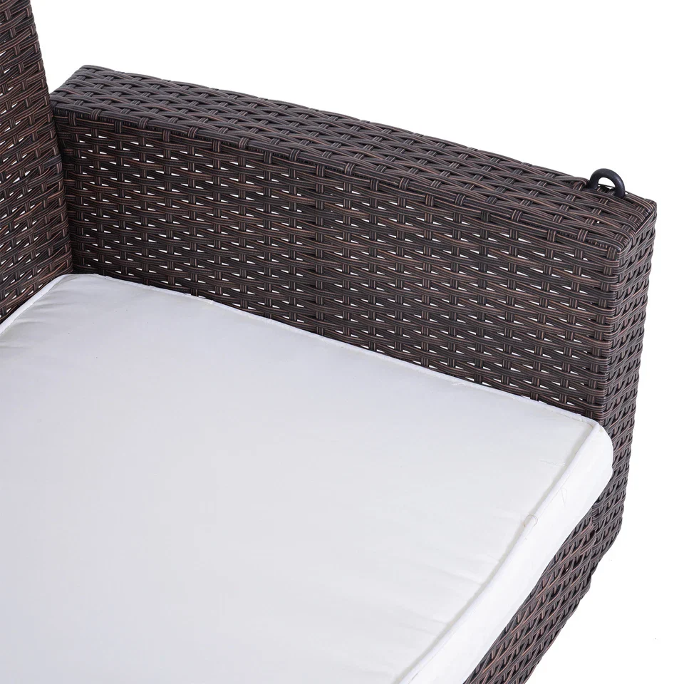 Tamsin Rattan Outdoor Patio Swing Chair - Image 7