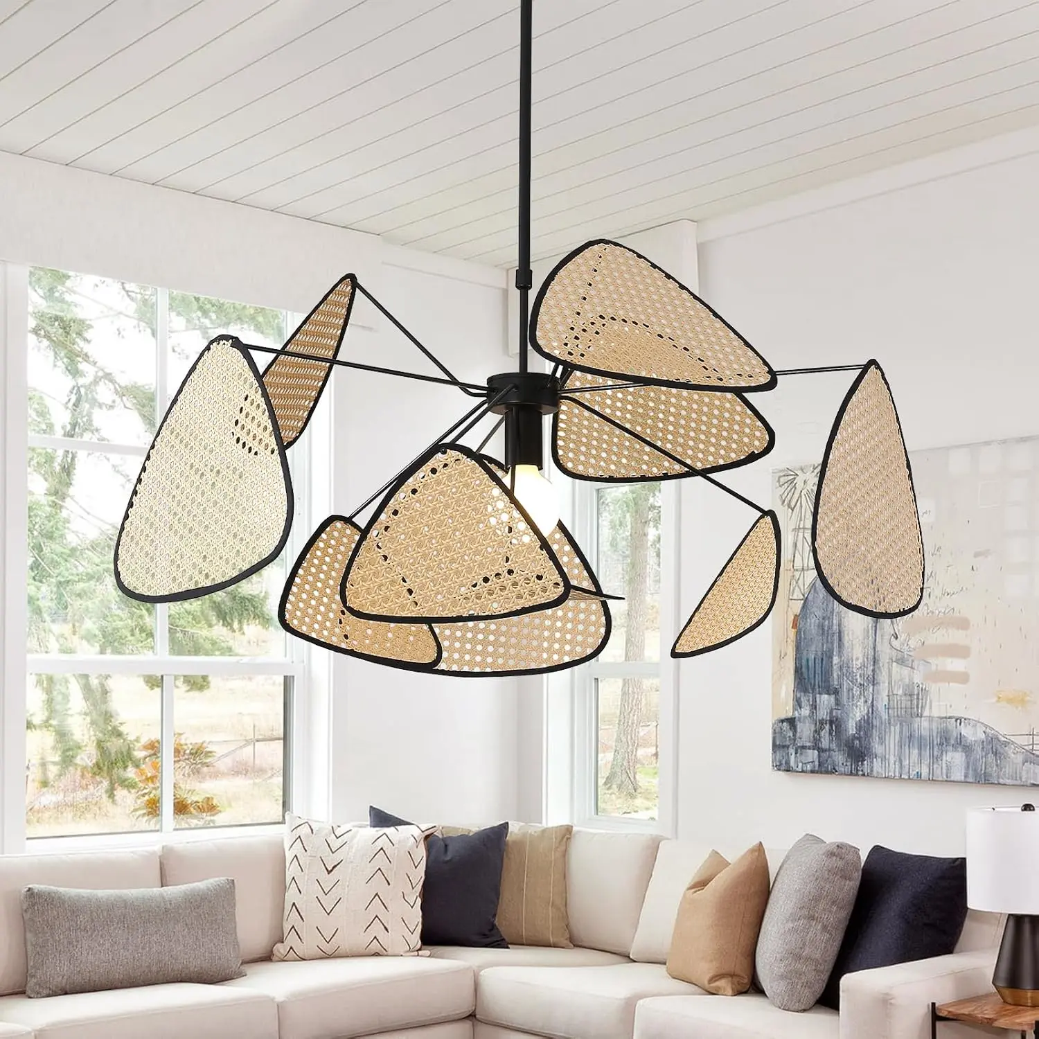 Rattan Kitchen Pendant Light