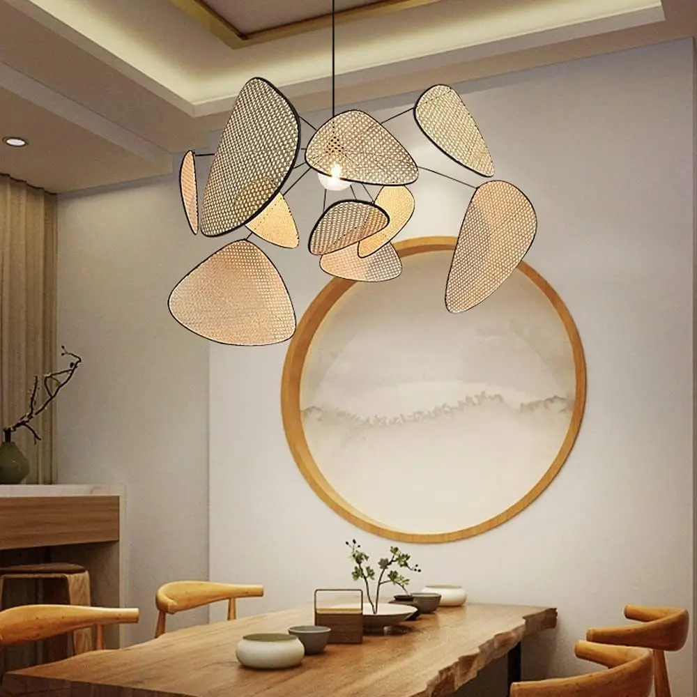 Rattan Kitchen Pendant Light - Image 5